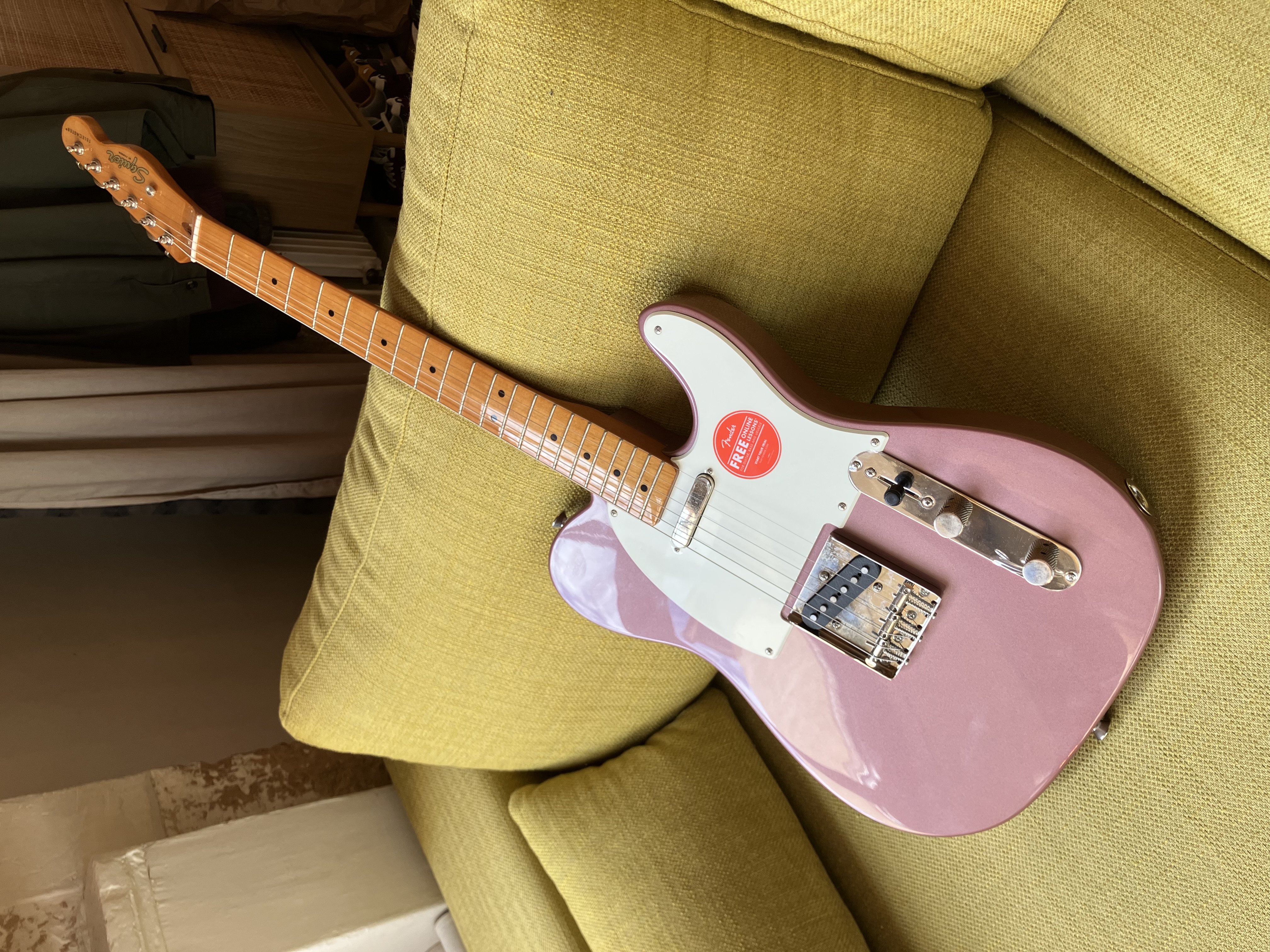 Squier FSR Classic Vibe 50s Telecaster Burgundy Mist