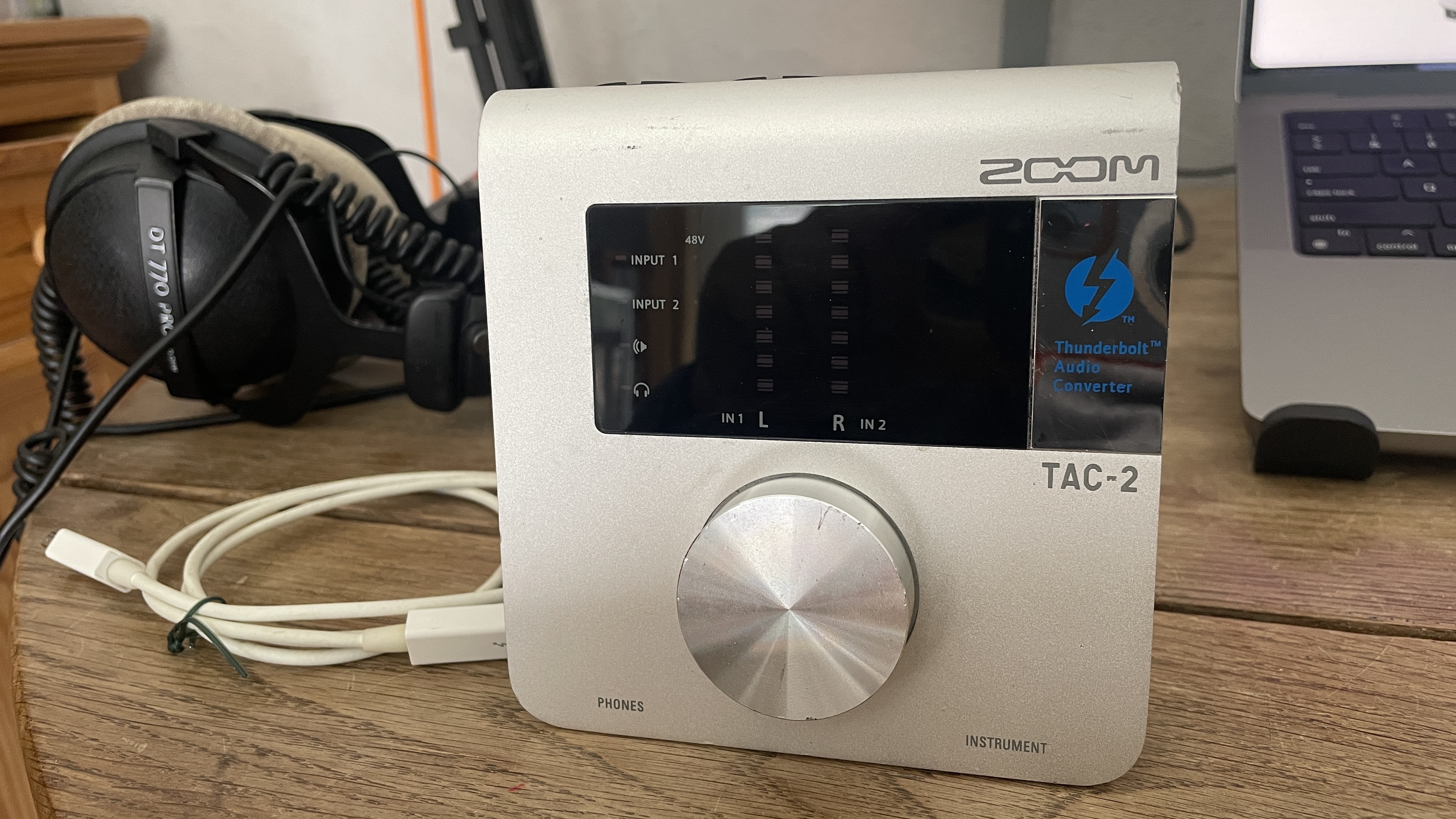 Zoom TAC-2 – Interface audio Thunderbolt, bon état, prête à l’emploi