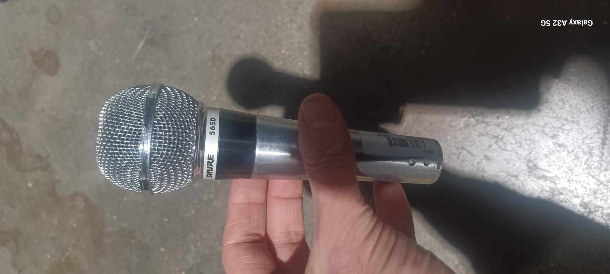 4 micros SHURE 565d unisphere I