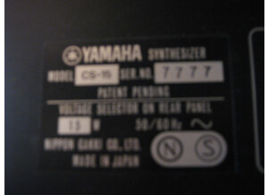 Yamaha CS15 (92708)