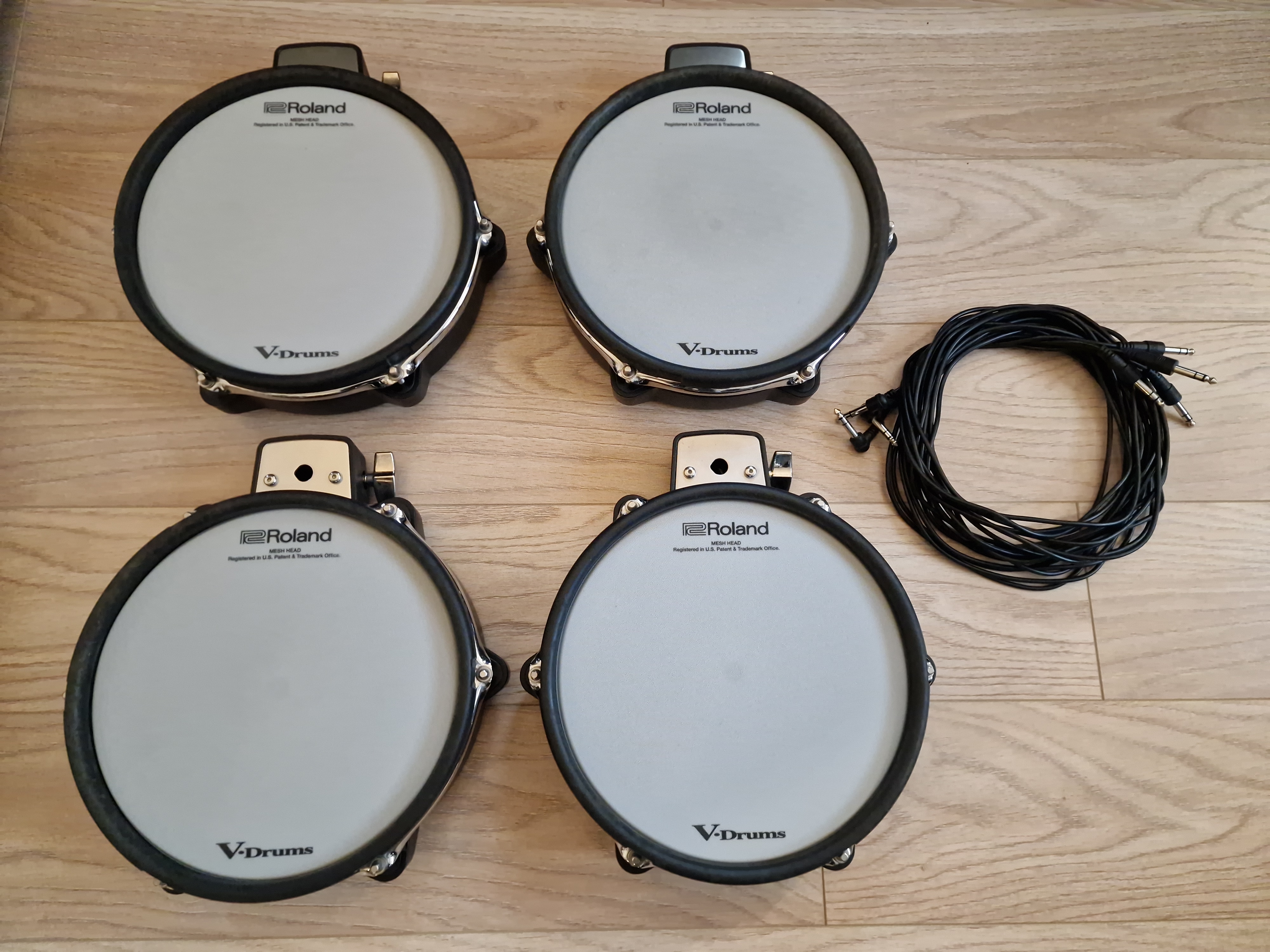 Vends lot de 4 pads V-Drum Roland PDX-100
