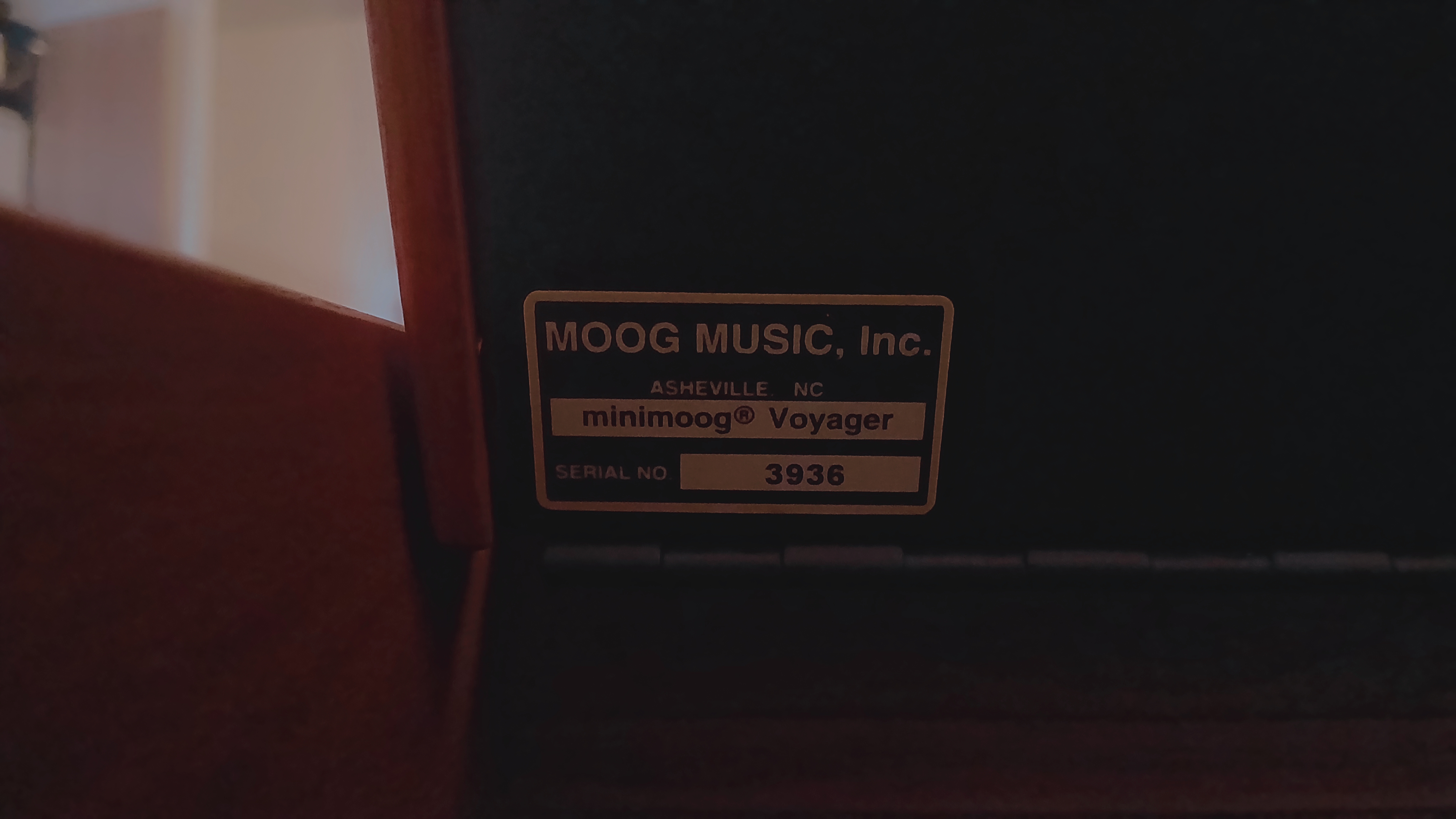 Vends Minimoog Voyager