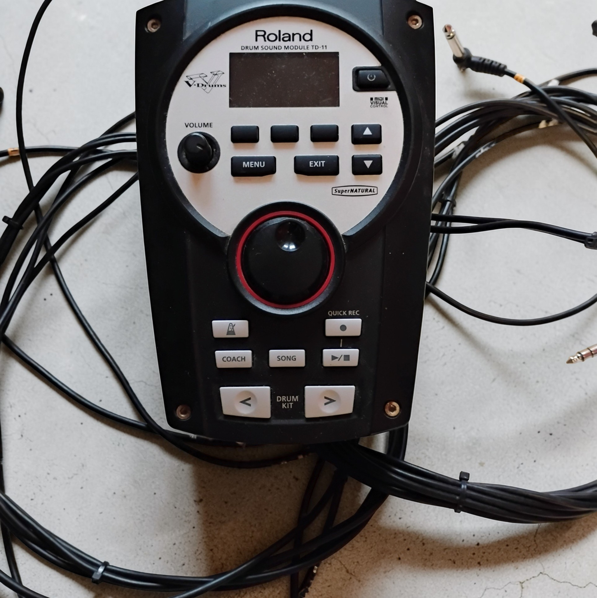 Module Roland TD-11 + Kits Drum-Tec Real Acoustics 