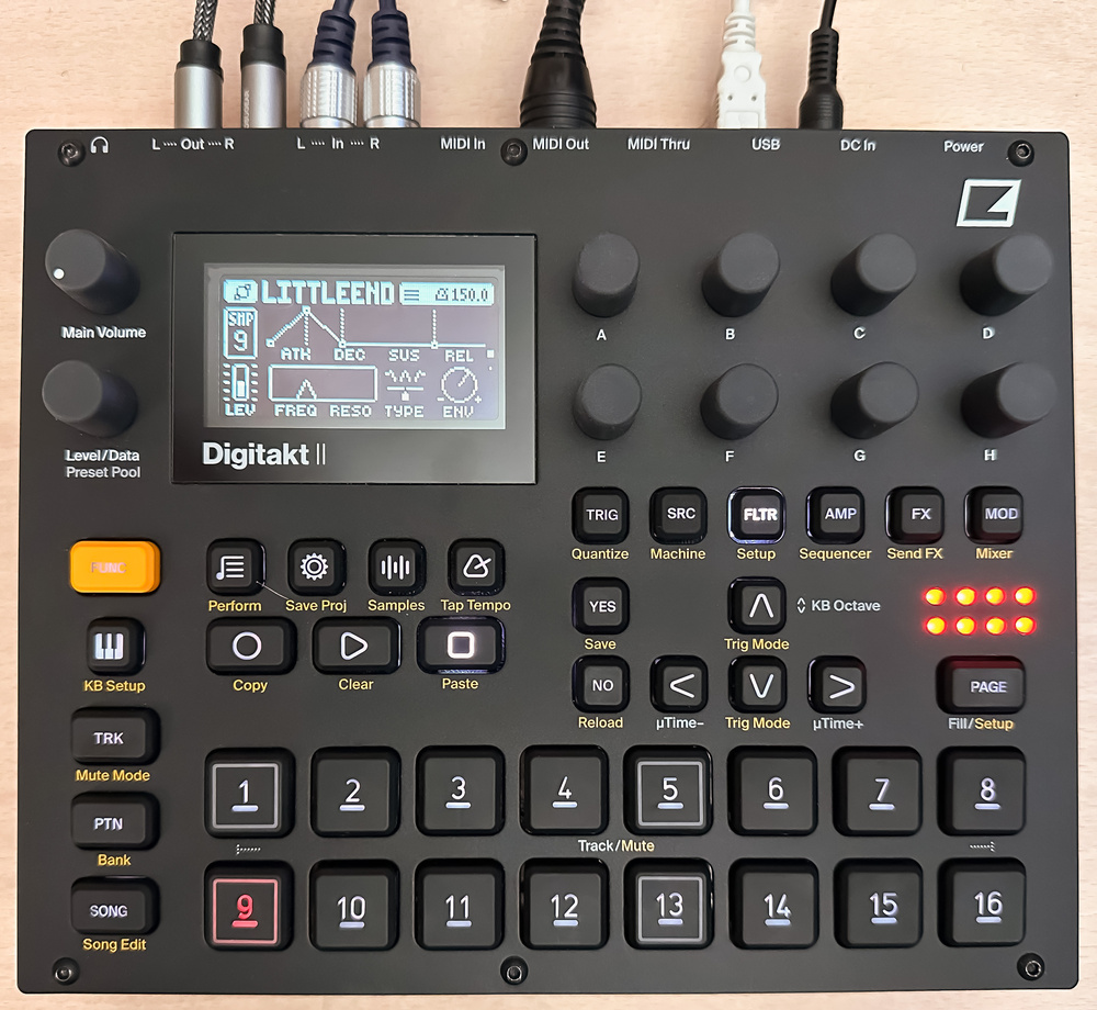 Vends Elektron Digitakt II Neuf