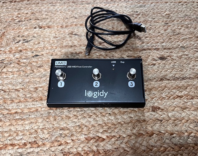 Pédalier USB Midi programmable Logidy UMI3