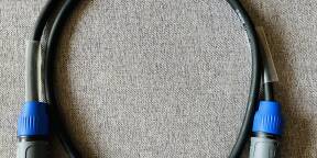 Vends câble d'enceinte Klotz Speakon Neutrik de 1 mètre