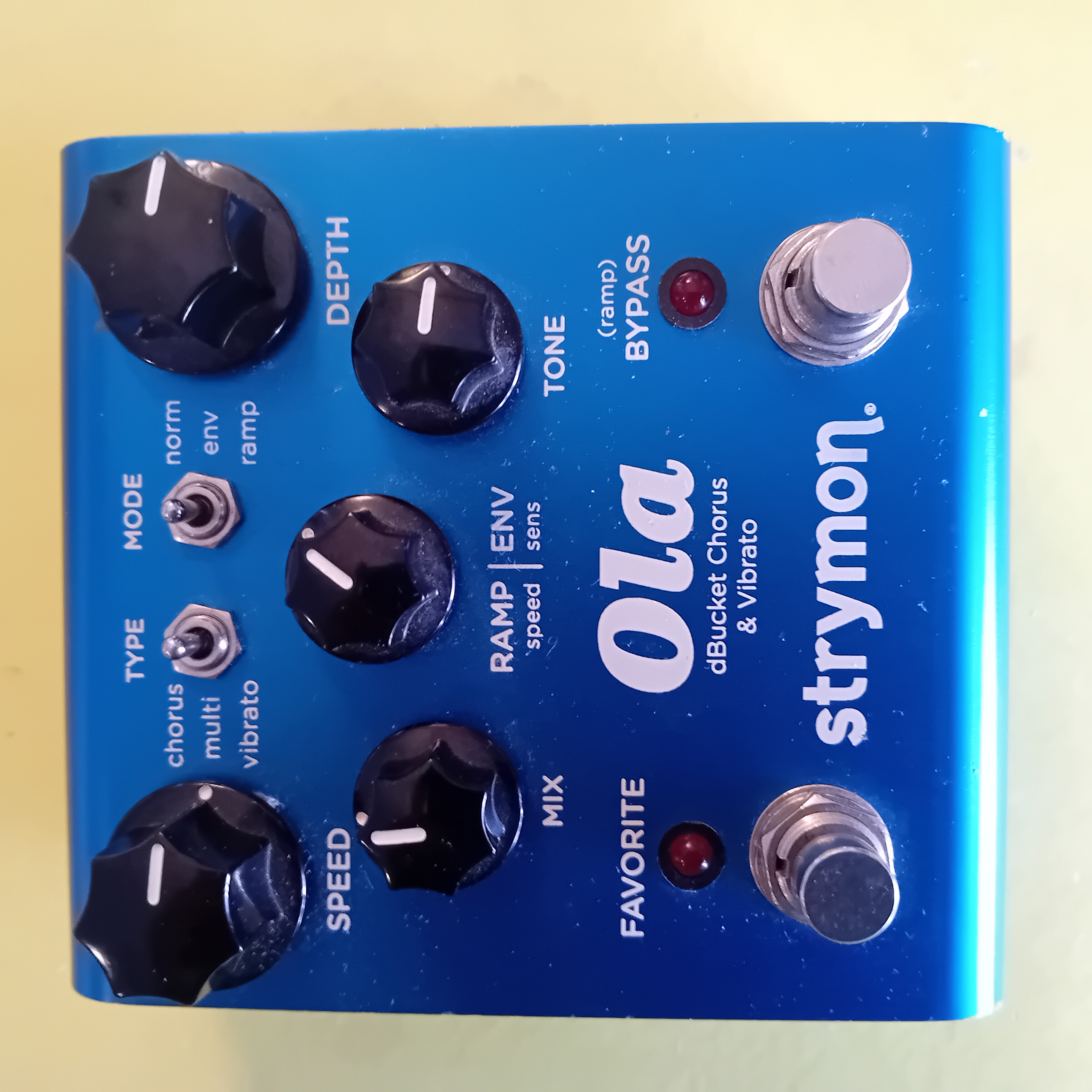 VENDS PEDALE STRYMON OLA 