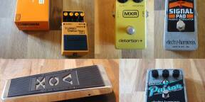 Pédales Boss, Electro Harmonix, MXR, Vox (en lot ou à l'unité)