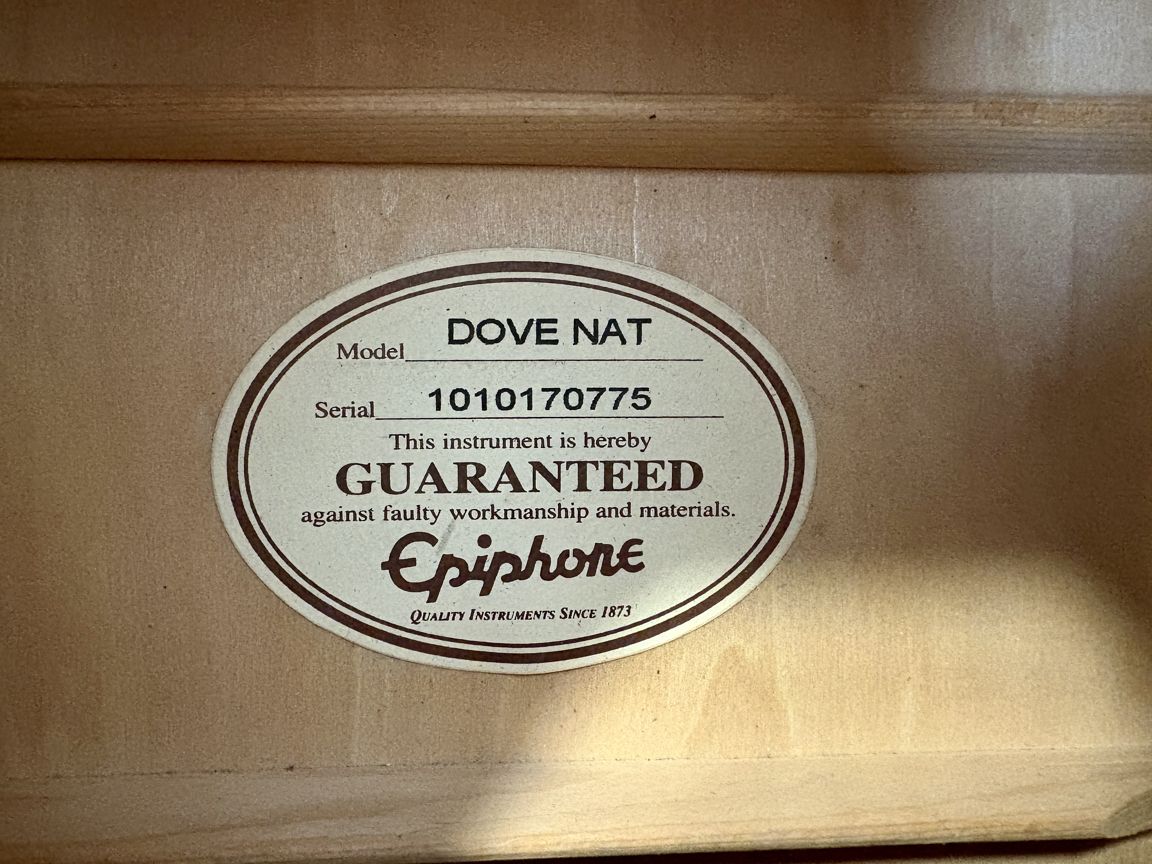 Epiphone Dove (44923)