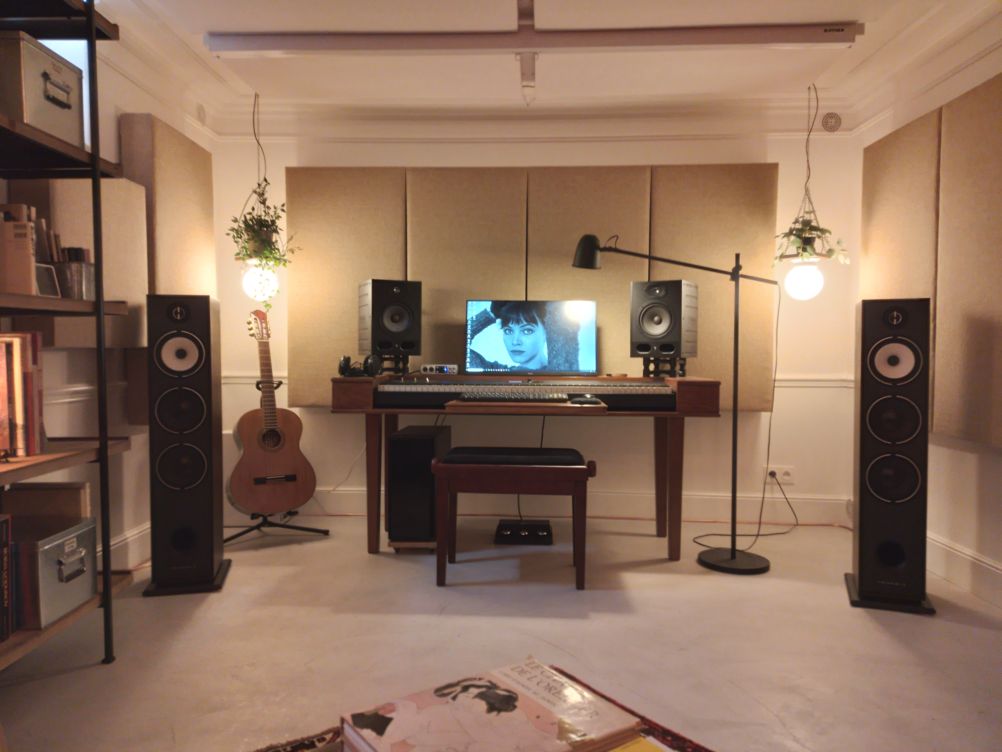 Lot de panneaux acoustiques et bass traps GIK Acoustics (détail possible)