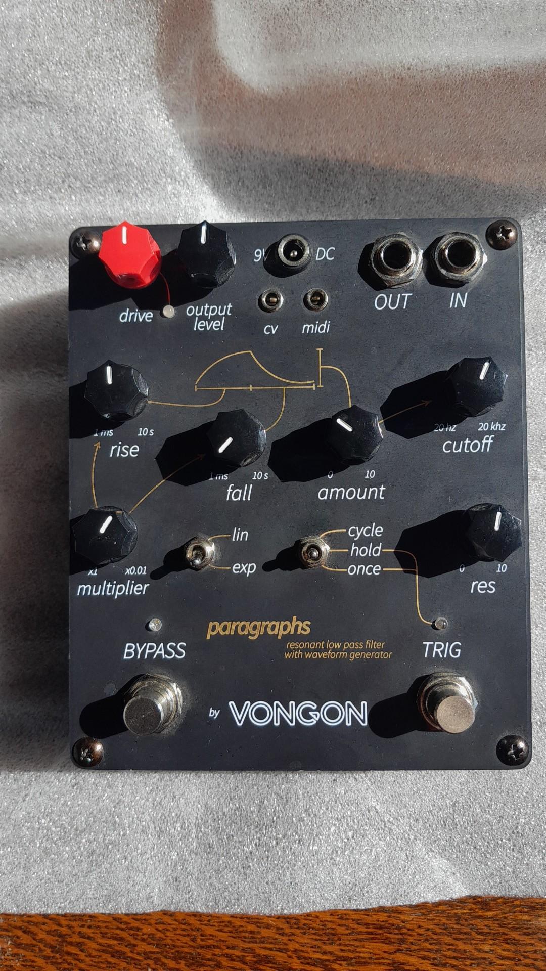 Vongon Paragraphs (première version)