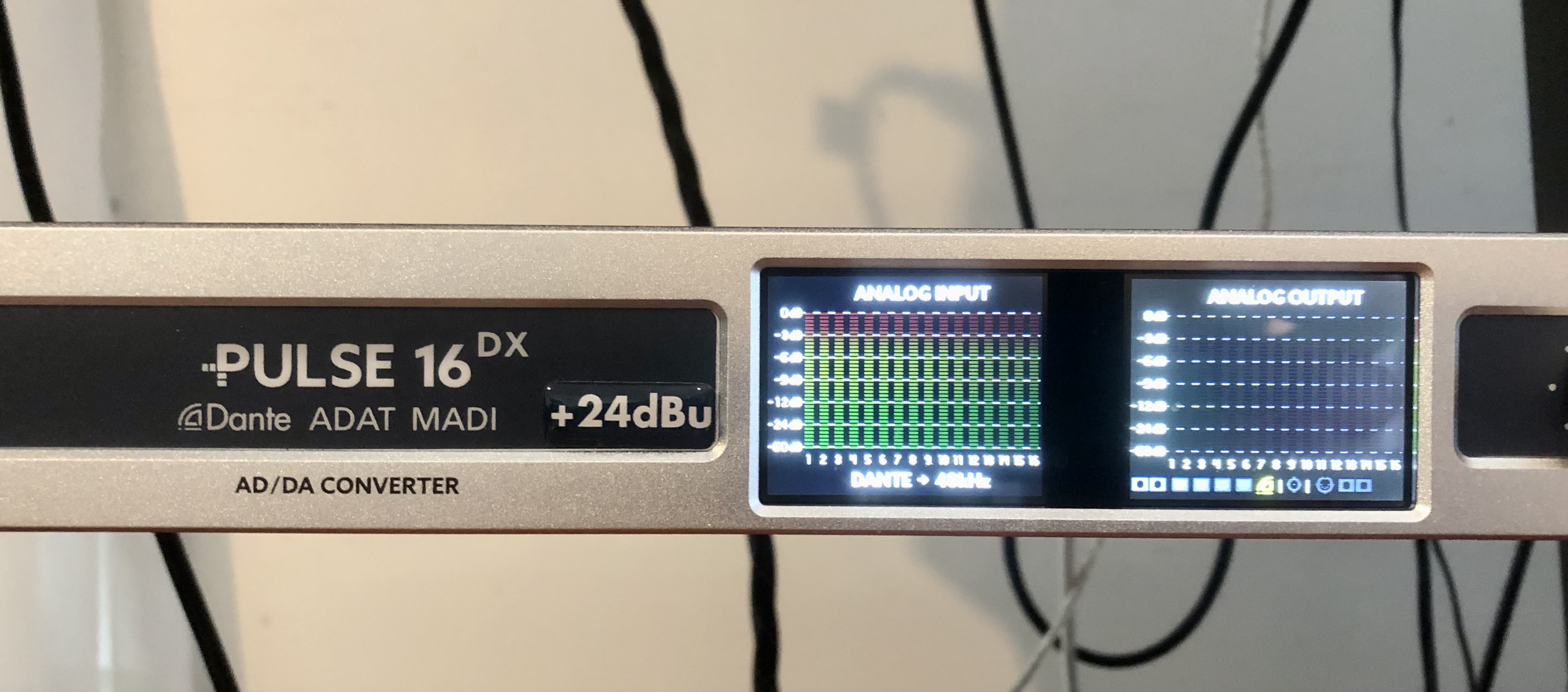Ferrofish Pulse16 DX + option +24dbu