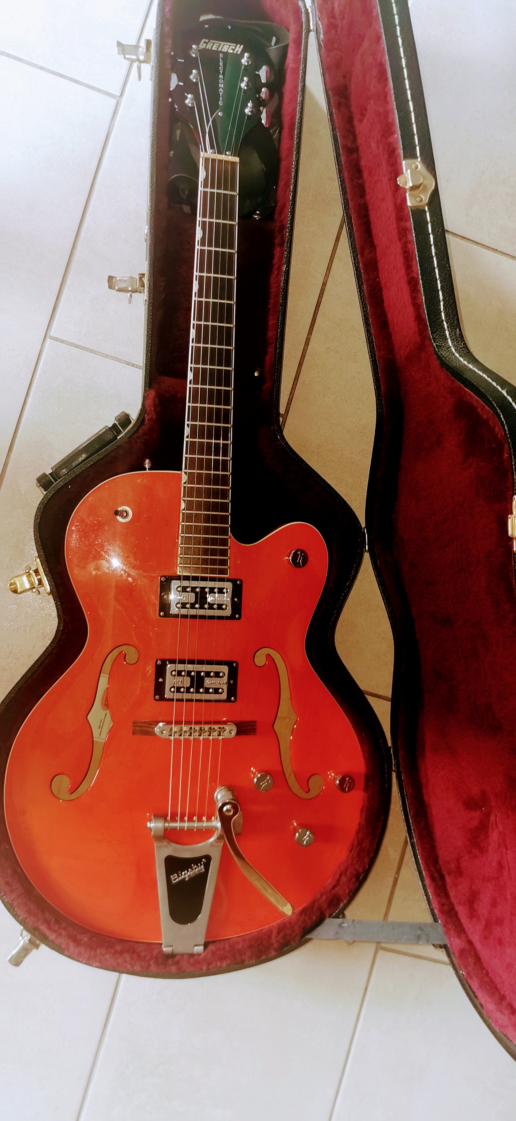 Gretsch 5120 avec flight case original 