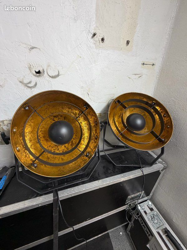 Projecteurs vintage Admiral  38cm.