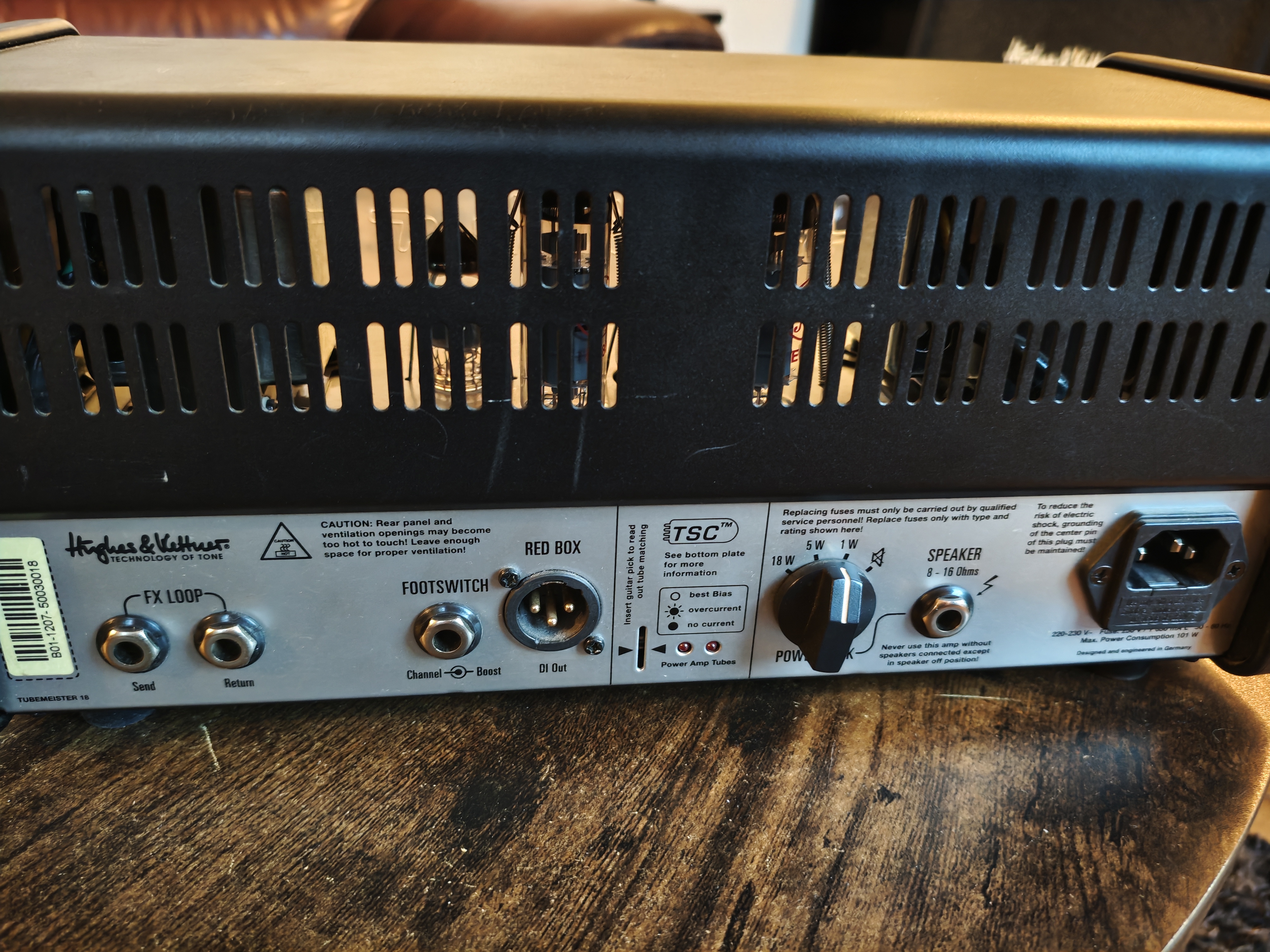 Hughes & Kettner TubeMeister 18 Head (34359)