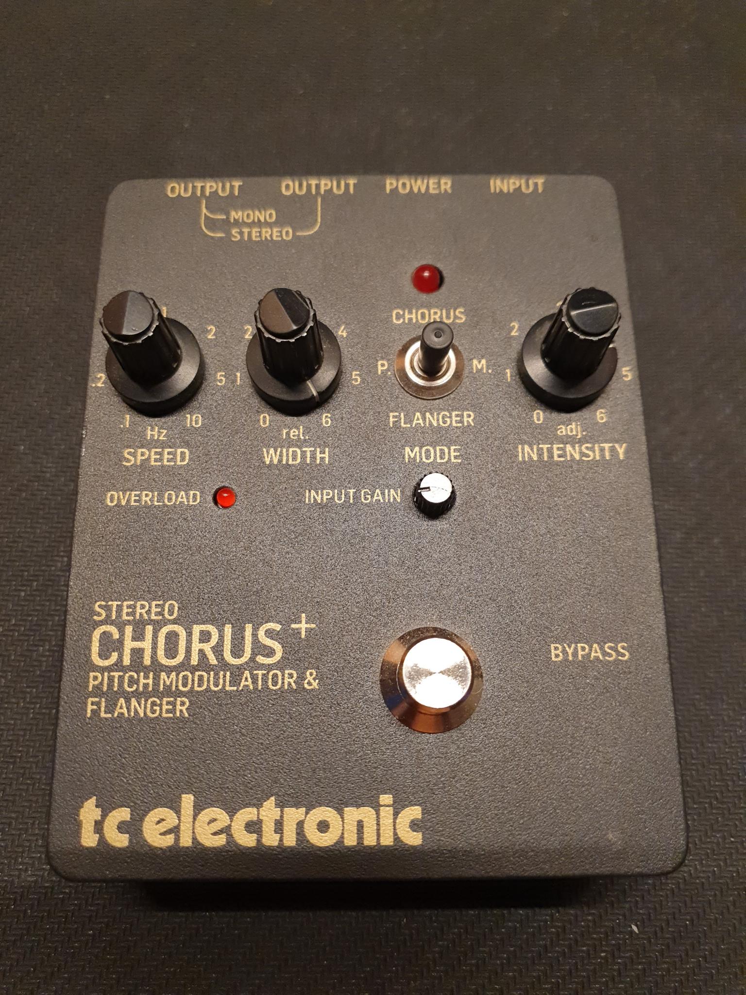 Chorus+ TC electronic (pitch mod & flanger)