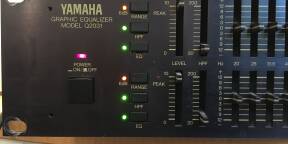 Yamaha EQ 2031. Equaliseur Graphique 31 bandes stéréo.