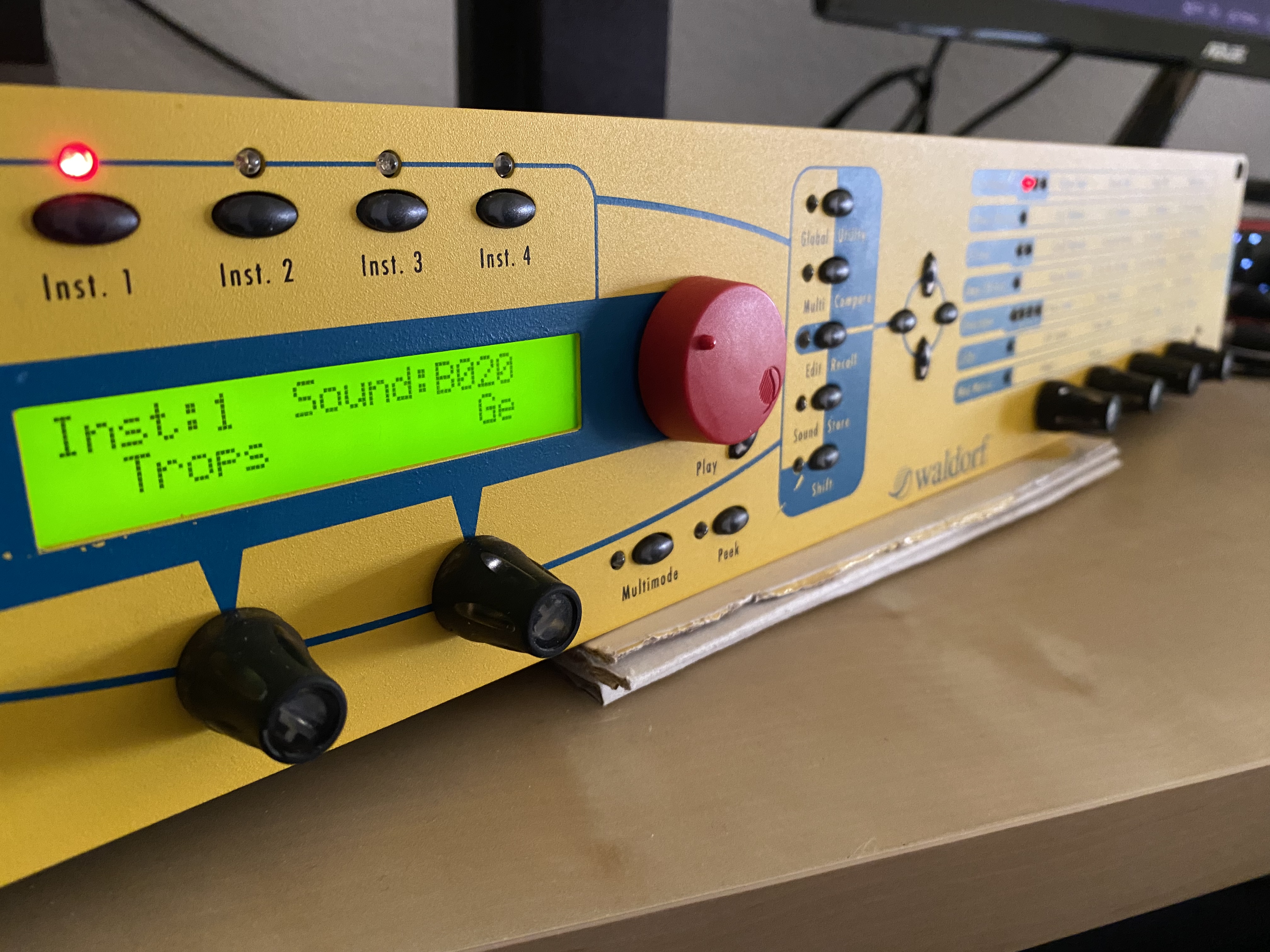 Vend Waldorf MicroQ - état nickel -