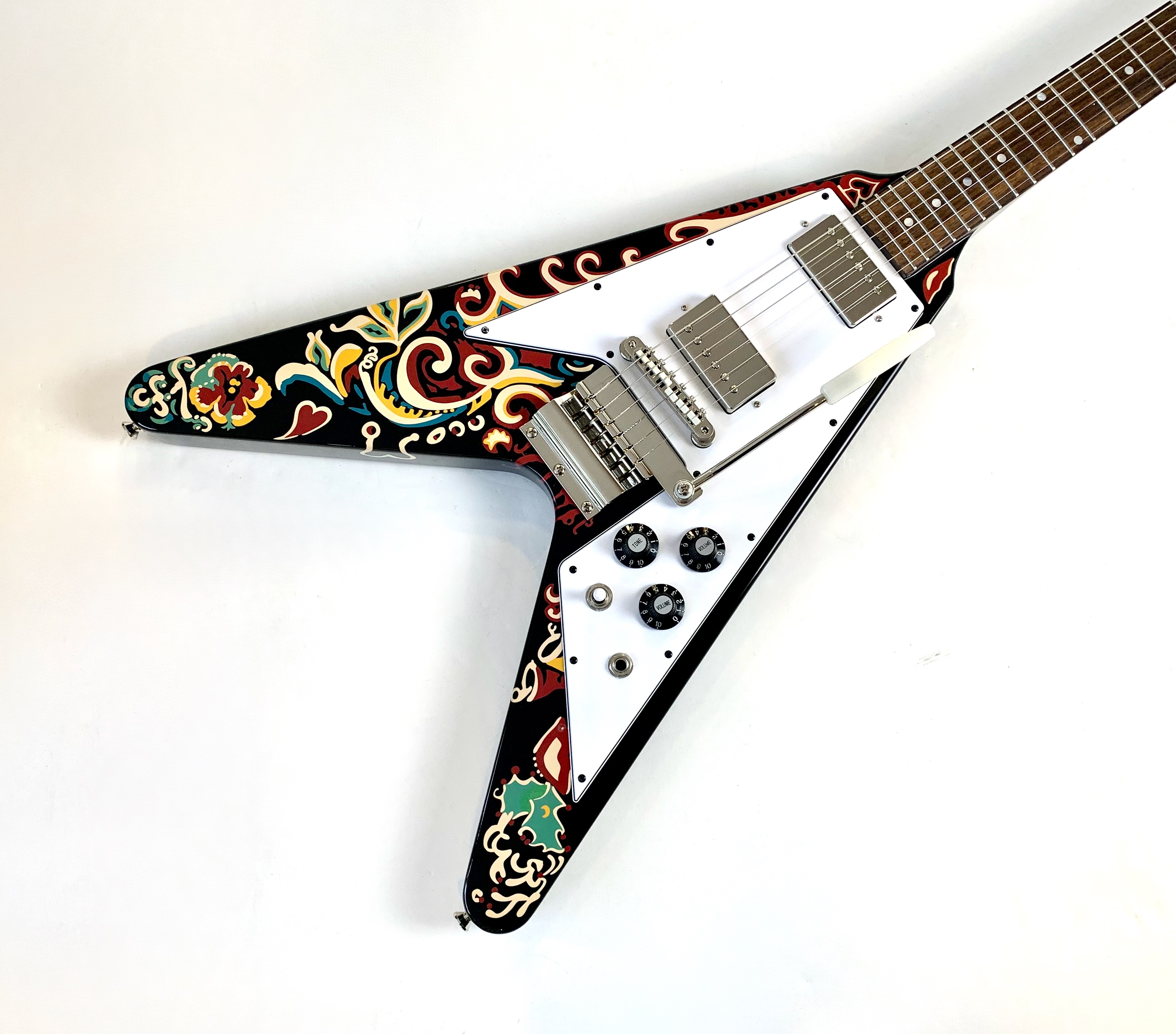 Epiphone Inspired by Gibson Custom Jimi Hendrix "Love Drops" Flying V (96590)
