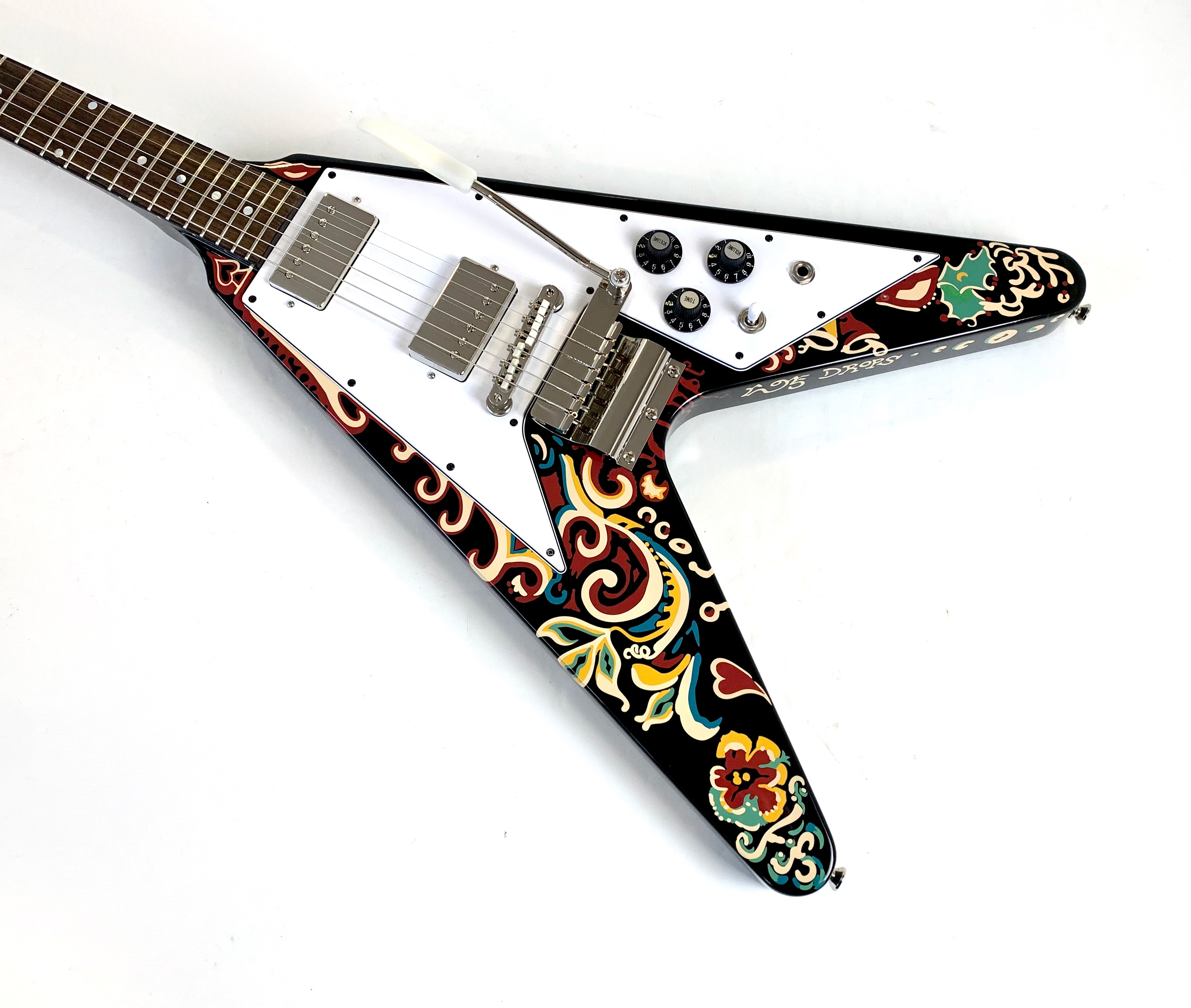 Epiphone Inspired by Gibson Custom Jimi Hendrix "Love Drops" Flying V (91756)