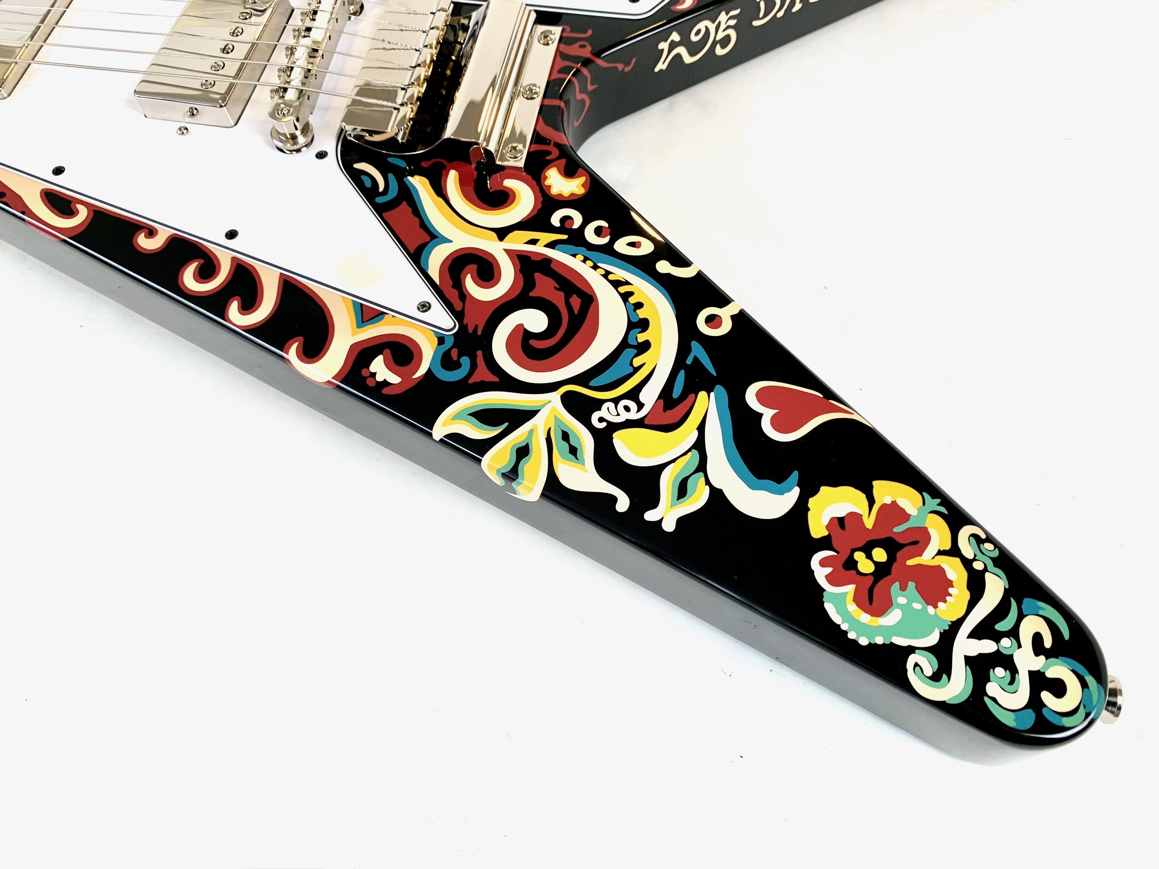 Epiphone Inspired by Gibson Custom Jimi Hendrix "Love Drops" Flying V (90115)