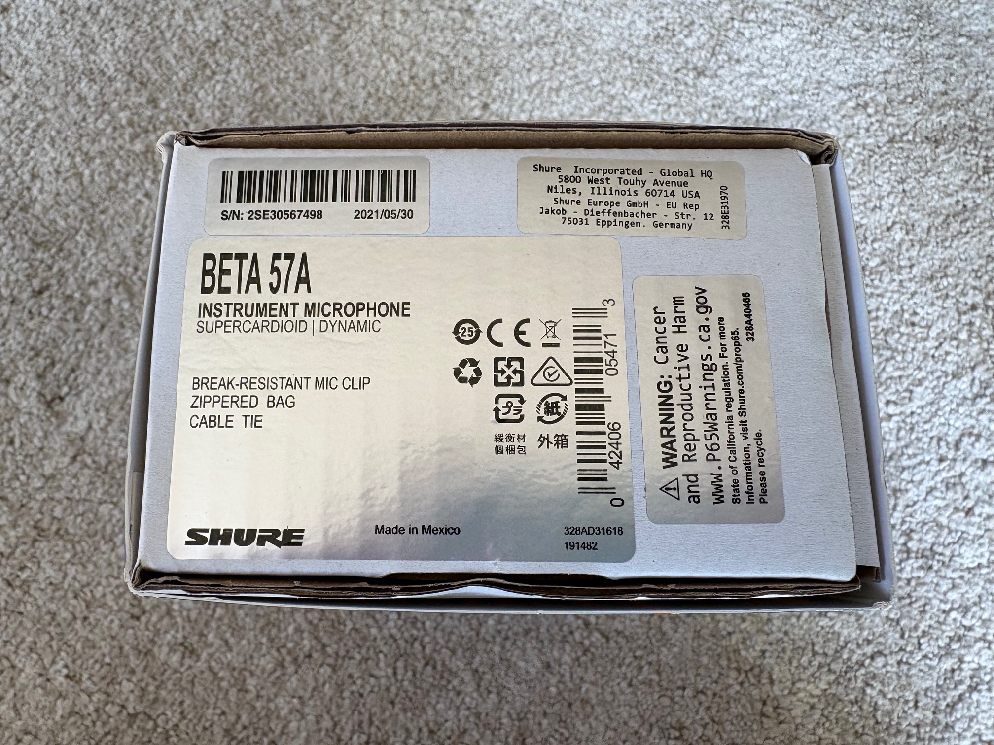 Shure Beta 57A (60869)