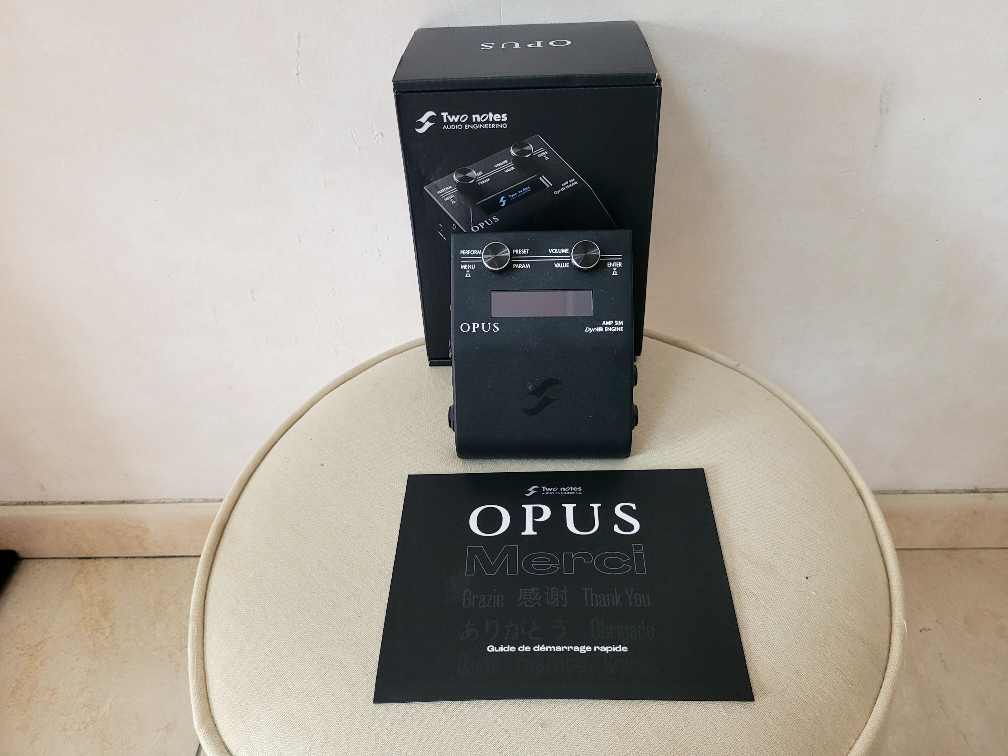 Vends pedale d effets opus two notes