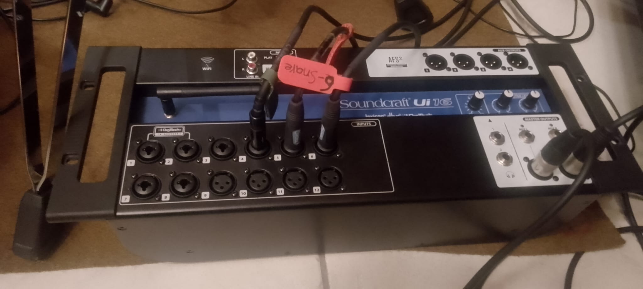 Ui16 Table mixage numérique Soundcraft