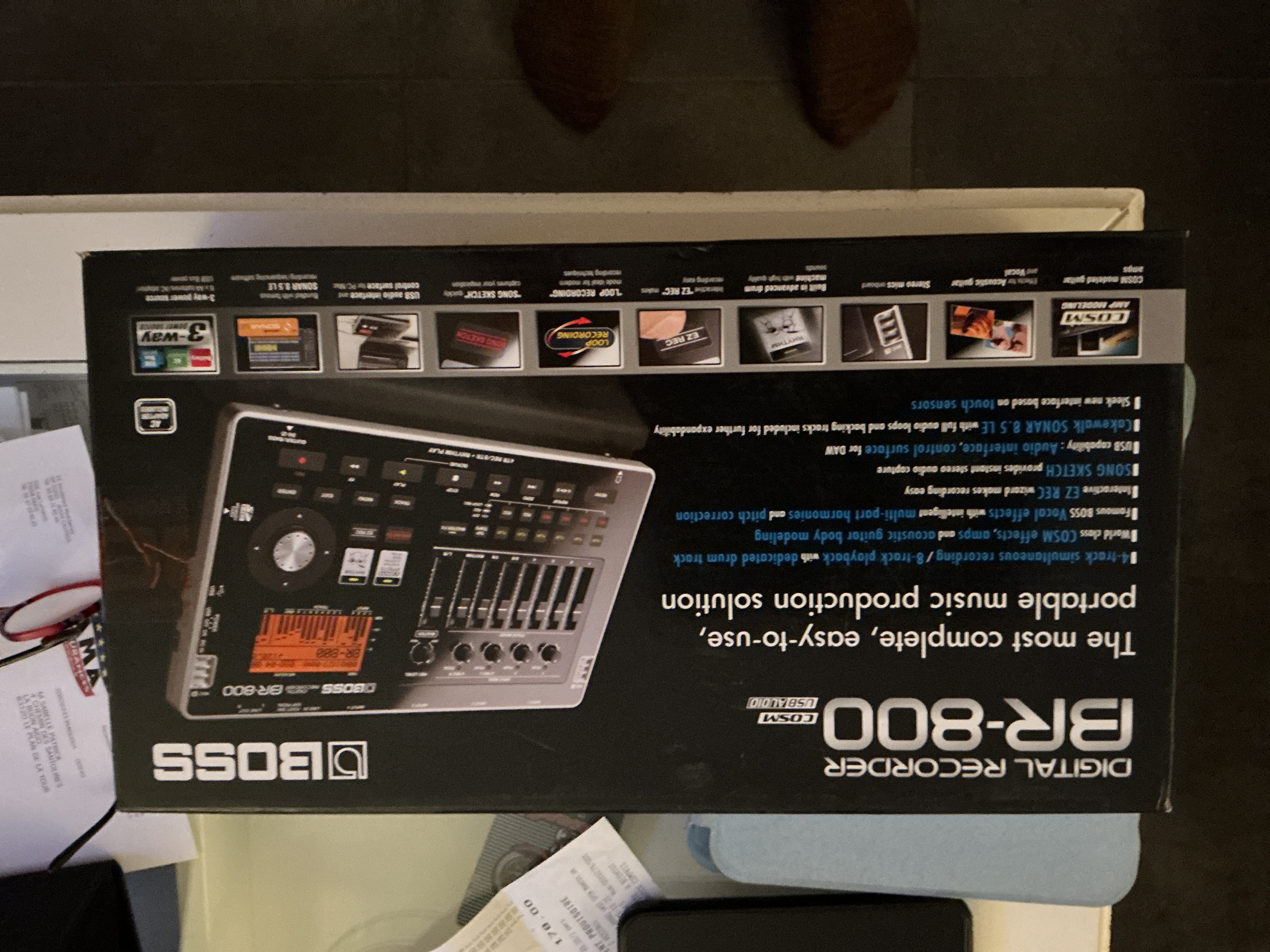 Vends Enregisreur multipiste Boss BR 800