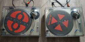 Lot de 2 platines Technics SL1200 MK2
