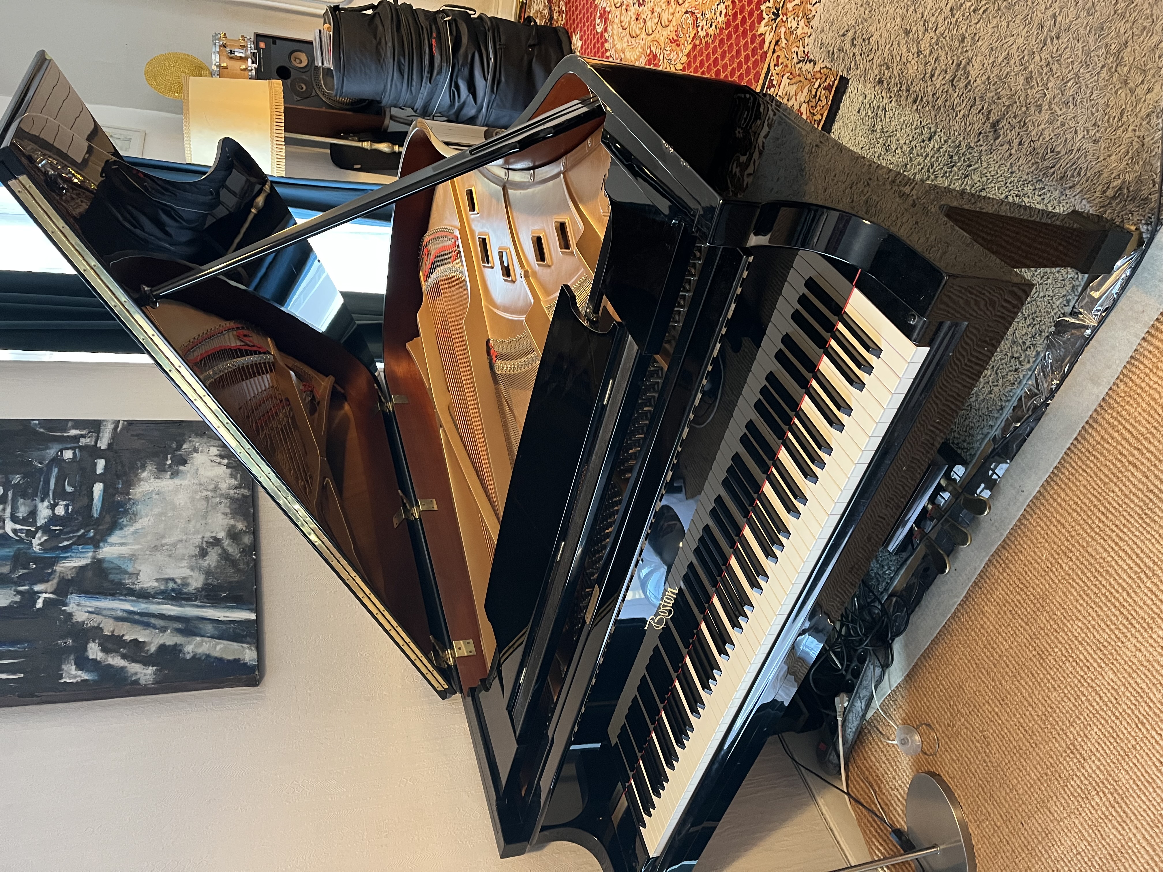 Piano 3/4 queue Boston Kawai by Steinway 2,18m