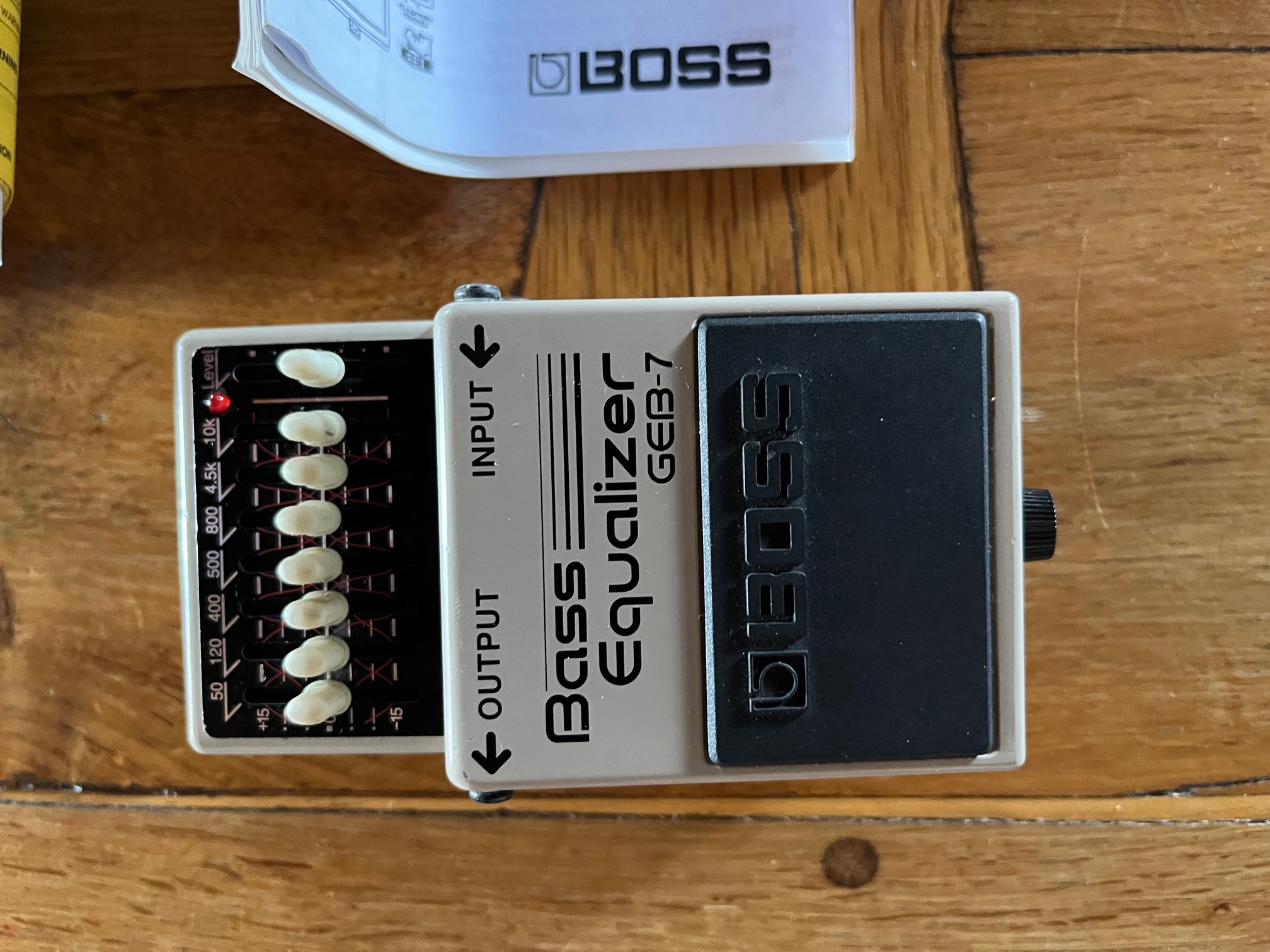 Equalizer bass geb 7