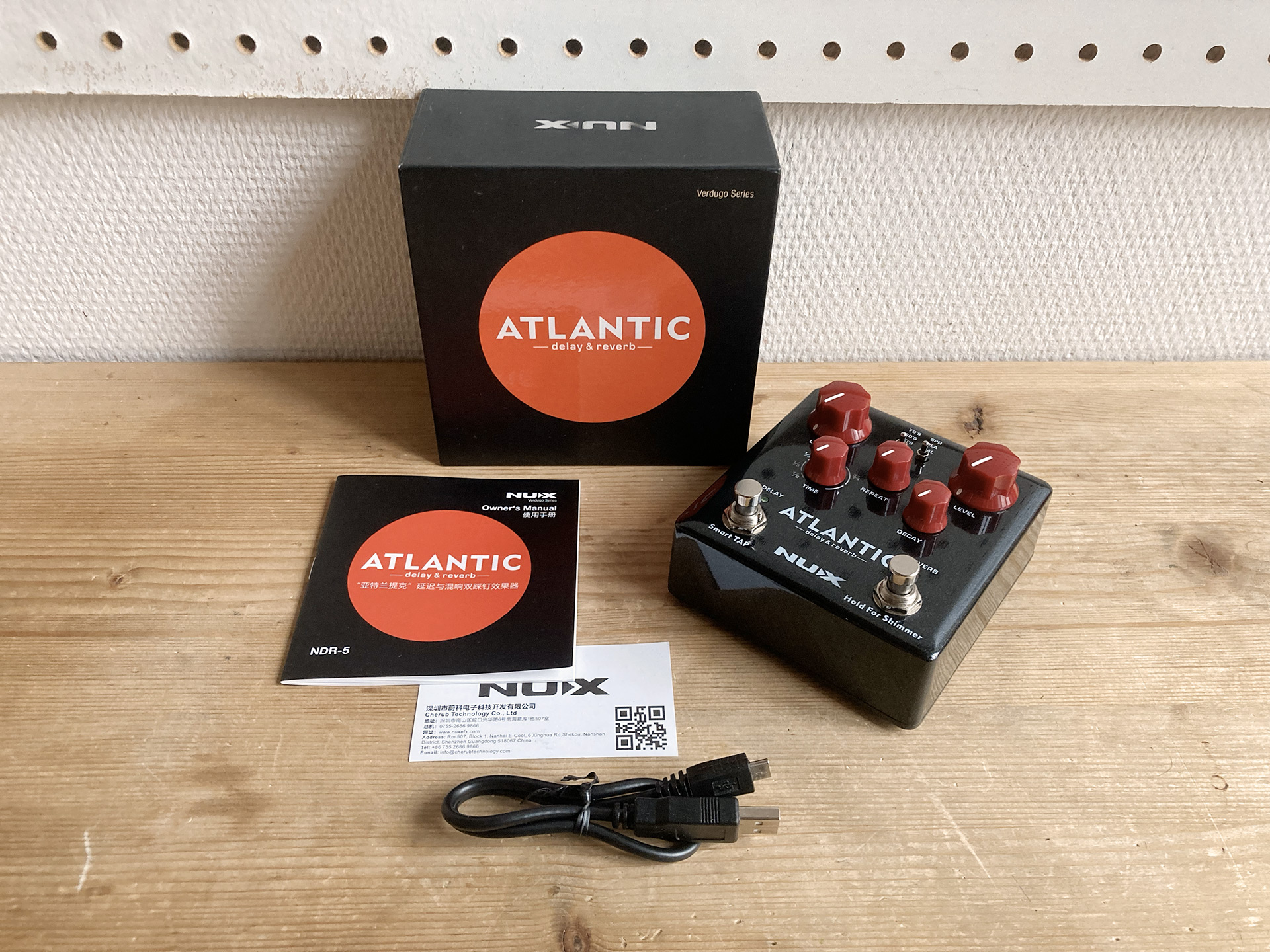 NUX Atlantic - Delay & reverb + Shimmer