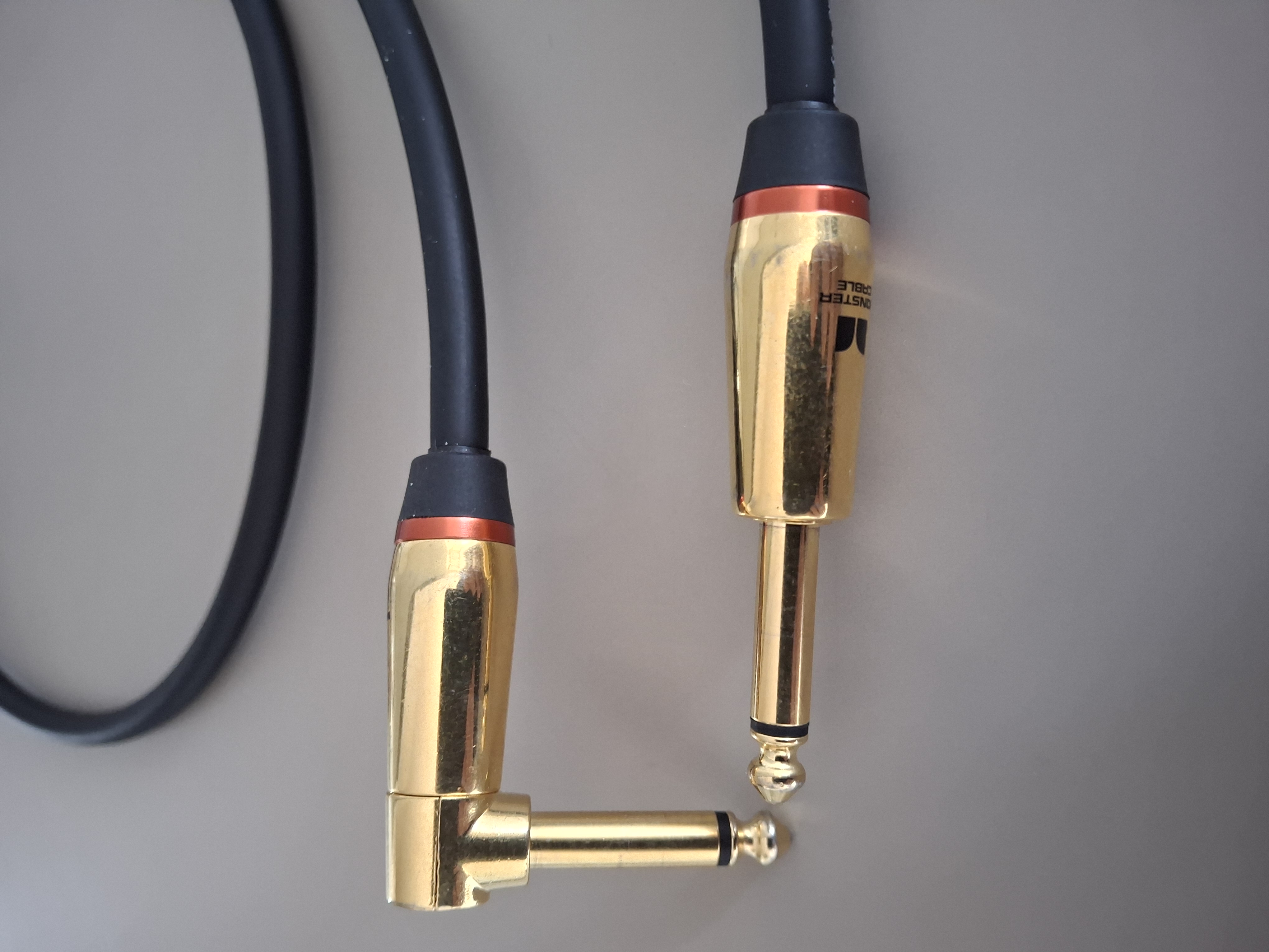 Câble instrument Monster Cable Prolink Rock 12FT (Droit + Angle)