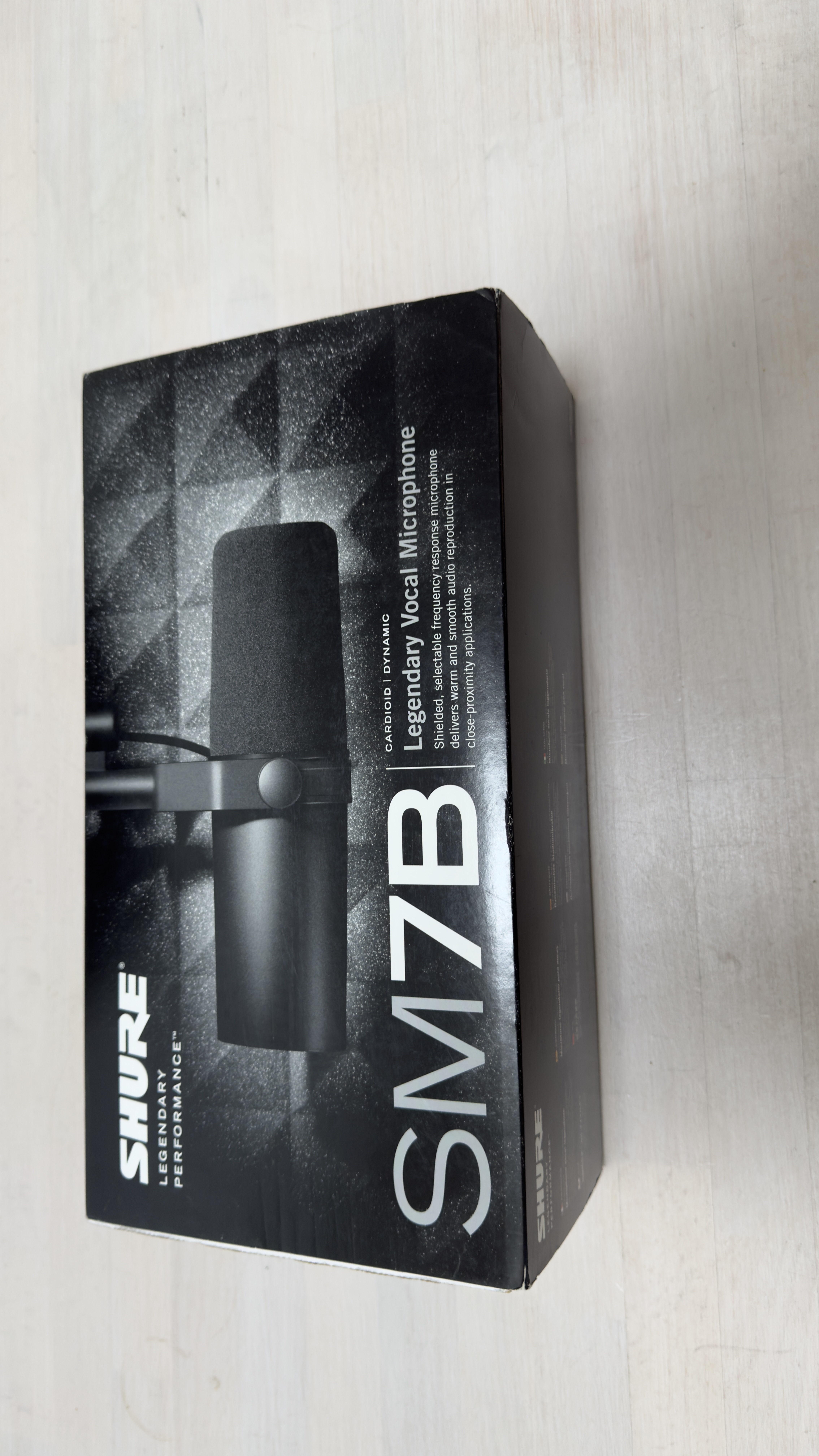 Vends SM7B avec sa boite et ses accessoires