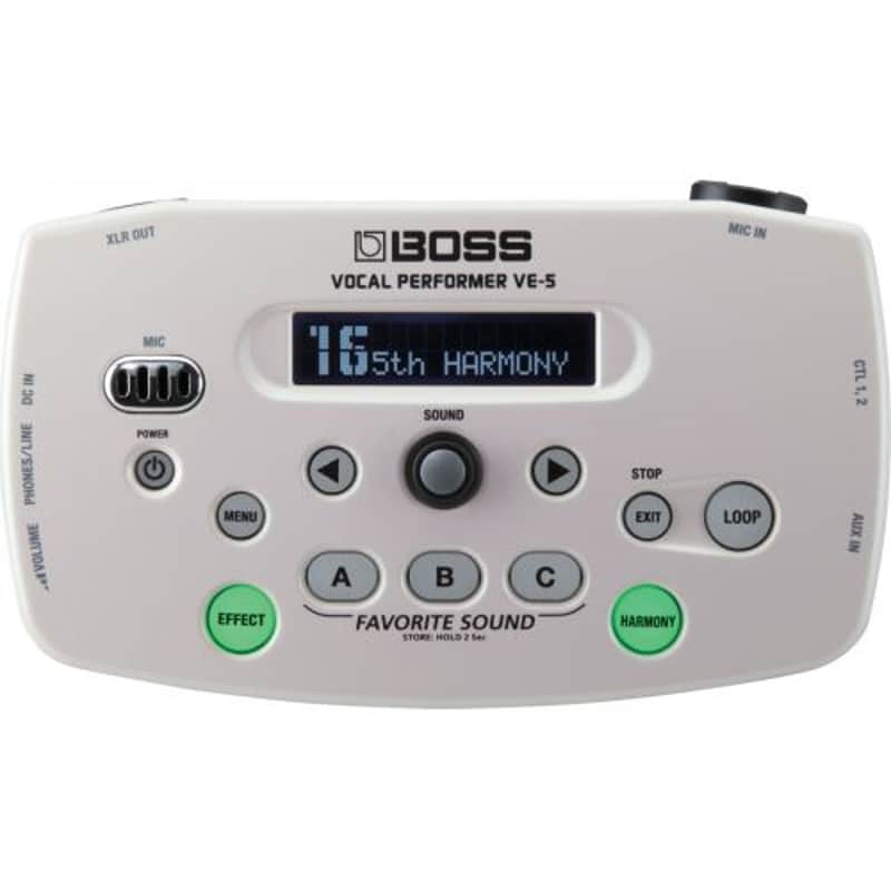 Boss VE-5-WH Vocal Performer  White - processeur vocal