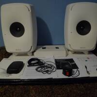 Genelec 8351A 3-Way Powered Coaxial Studio Monitor (Pair) White