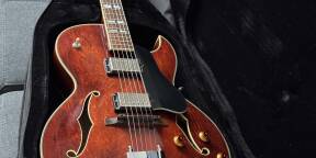 Guitare jazz EASTMAN/micros Gibson 57 classic+softcase