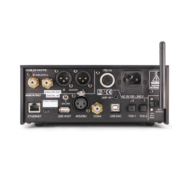 Lecteur-reseau-HiFi-Gold-Note-DS-10-Evo-Line-Argent back