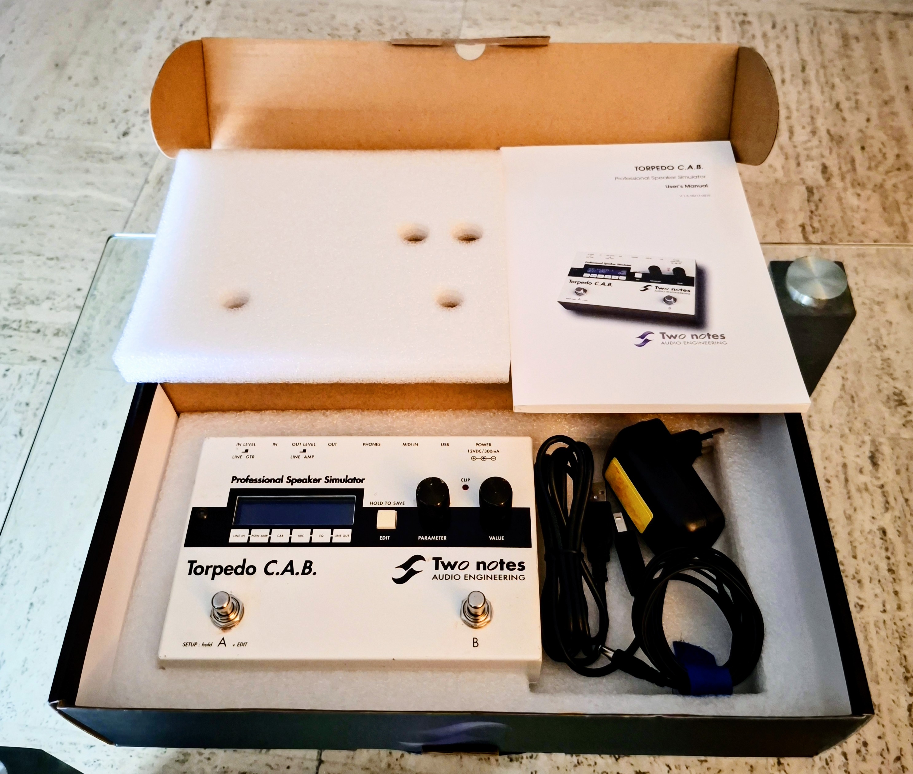 TORPEDO CAB TWO NOTES 