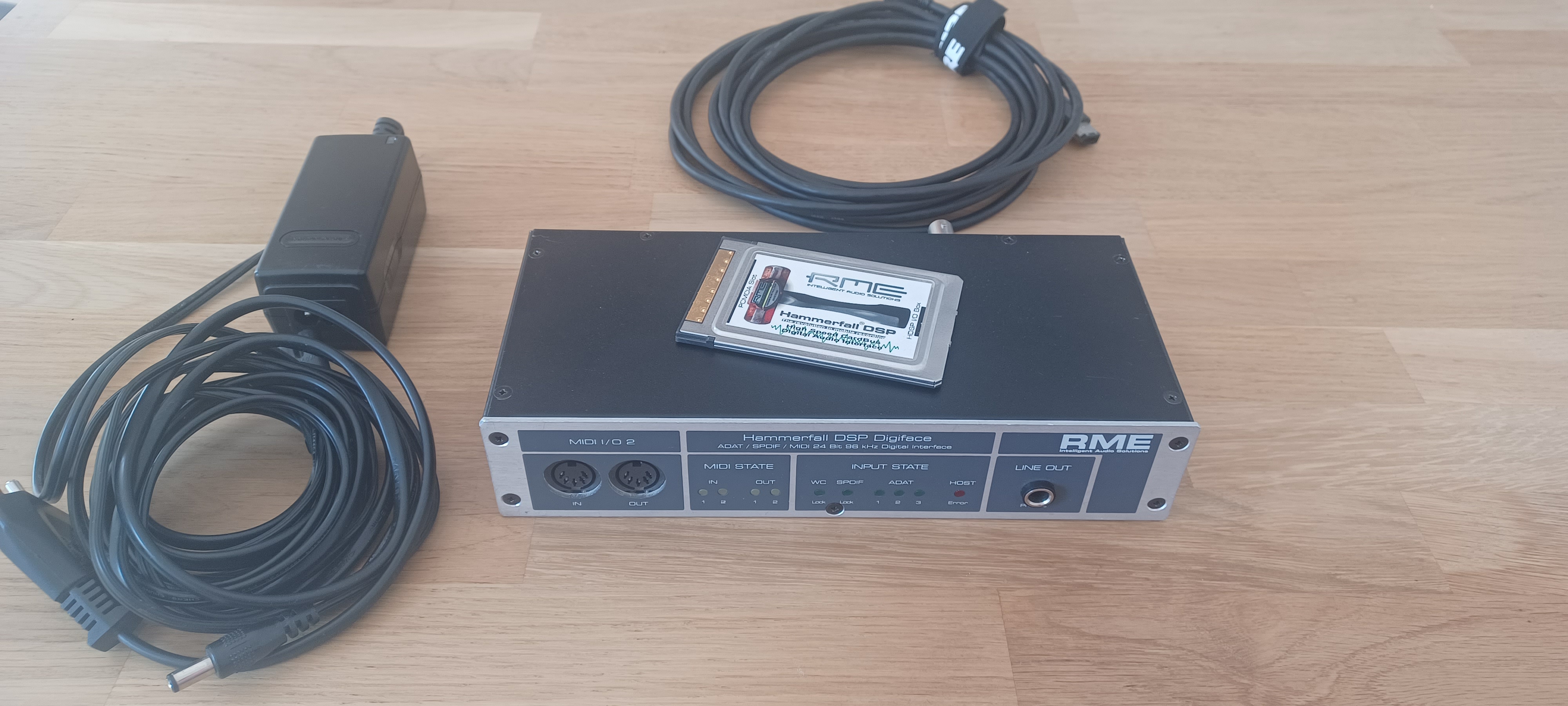RME HAMMERFALL DIGIFACE + HAMMERFALL DSP PCMCIA 