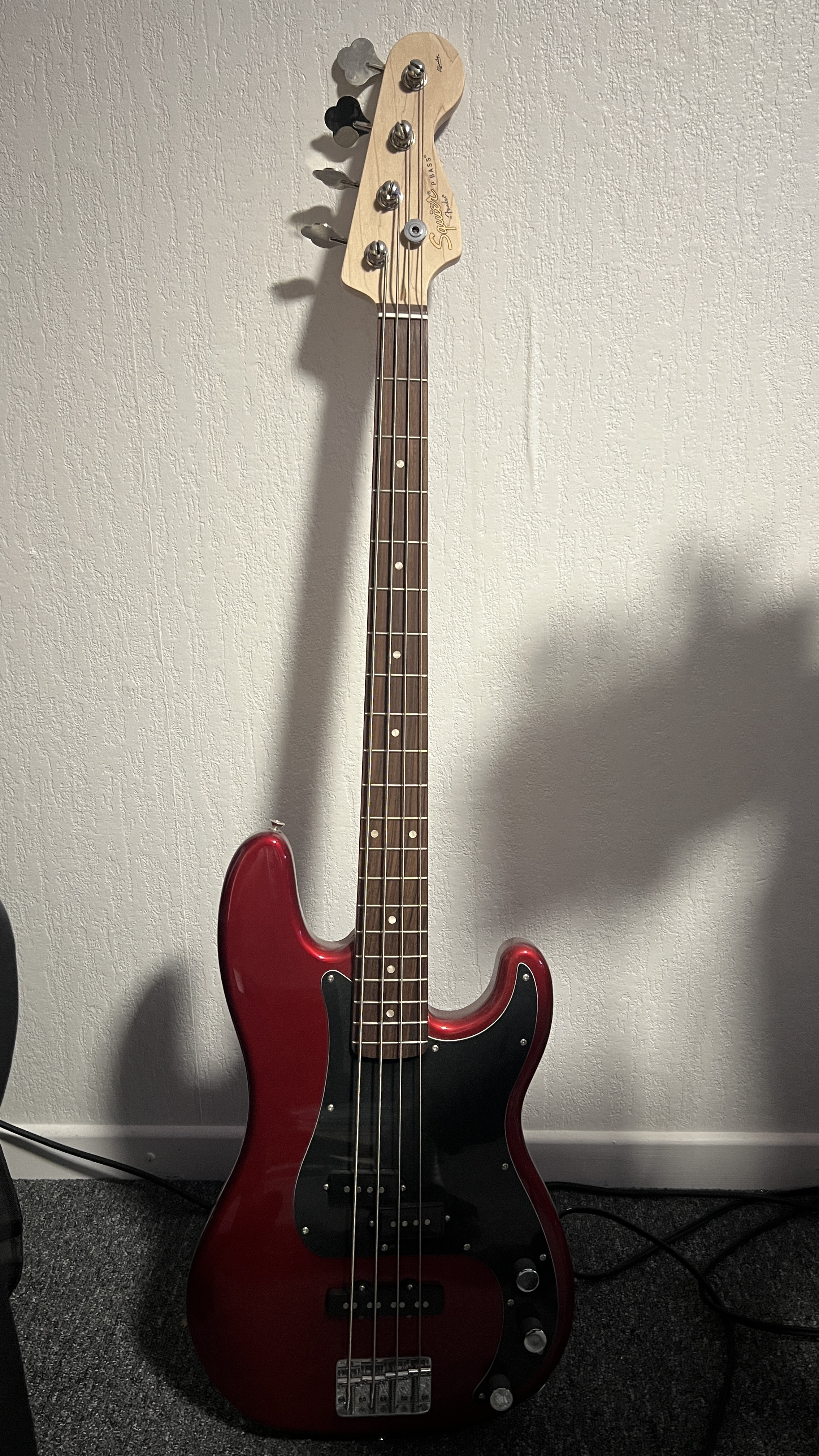 Squier Affinity Precision Bass PJ Rouge