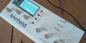 Vente Waldorf Blofeld Desktop Synthesizer, version blanche.