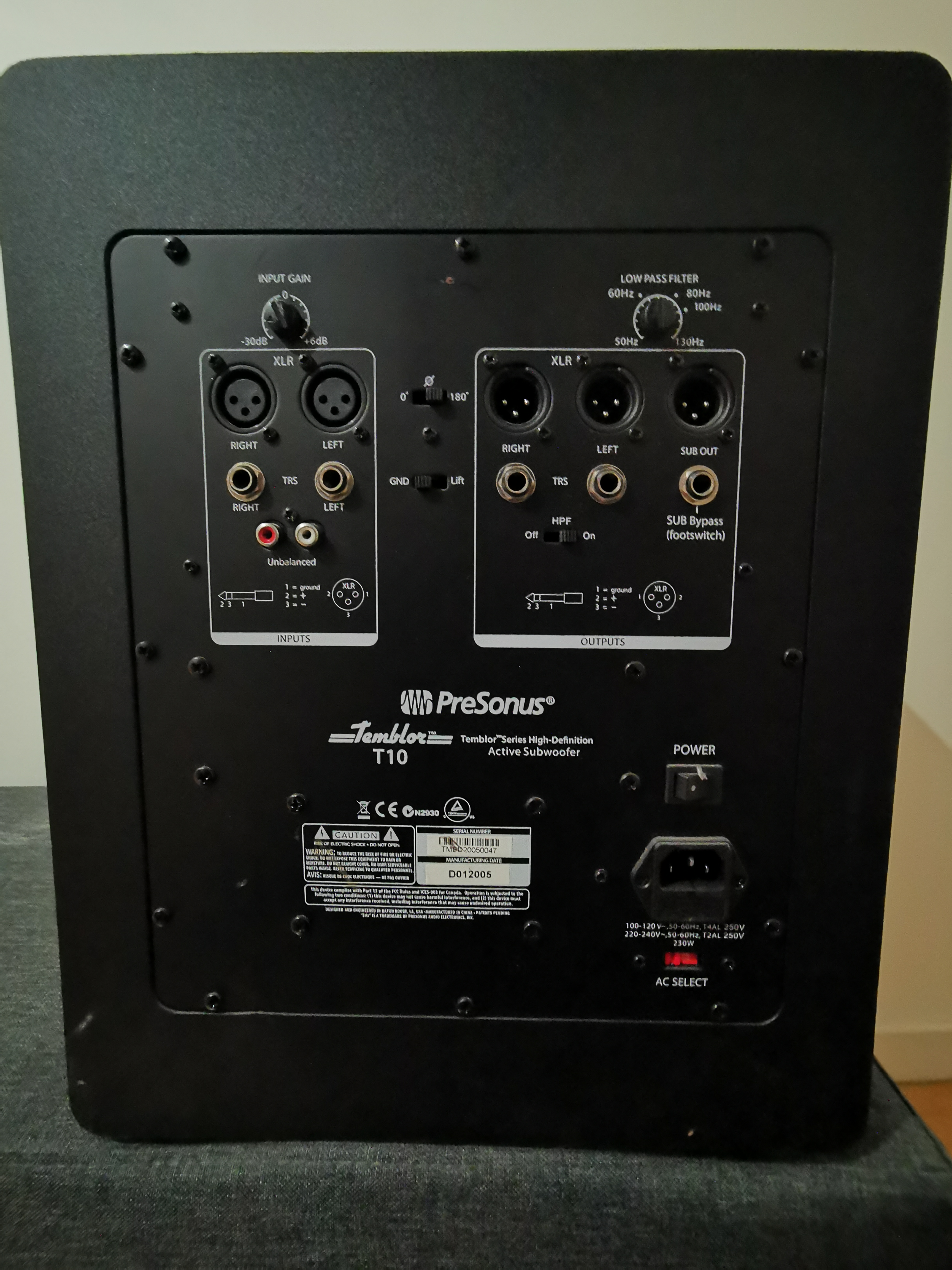 PreSonus Temblor T10 (75539)