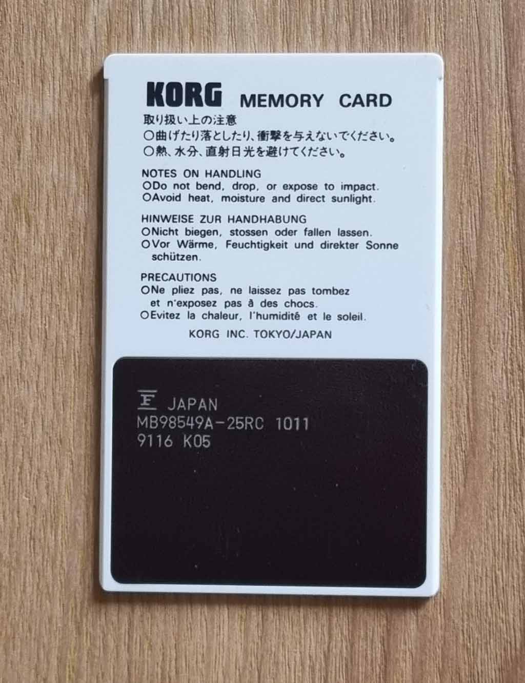 Korg Wpc-00pIII (16712)