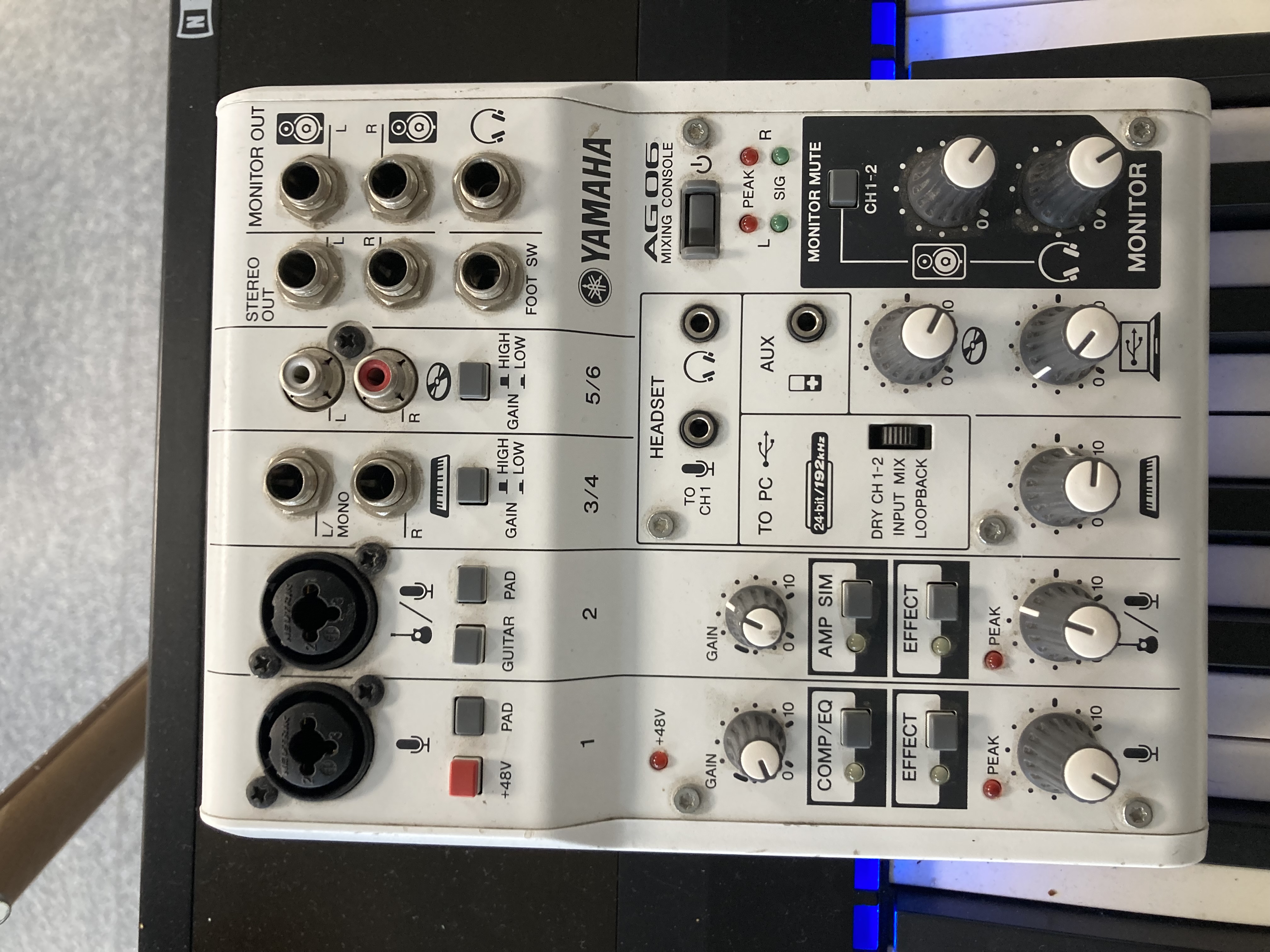 Yamaha AG06 tres bon etat