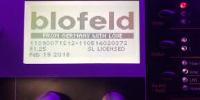 Vends ou échange waldorf blofeld licence SL