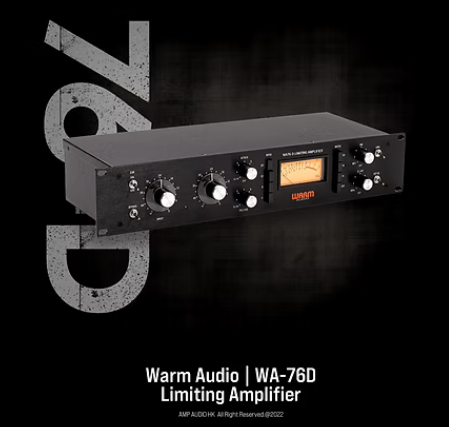 Compresseur de dynamique WA76-D Warm Audio, Neuf et Garanti !!