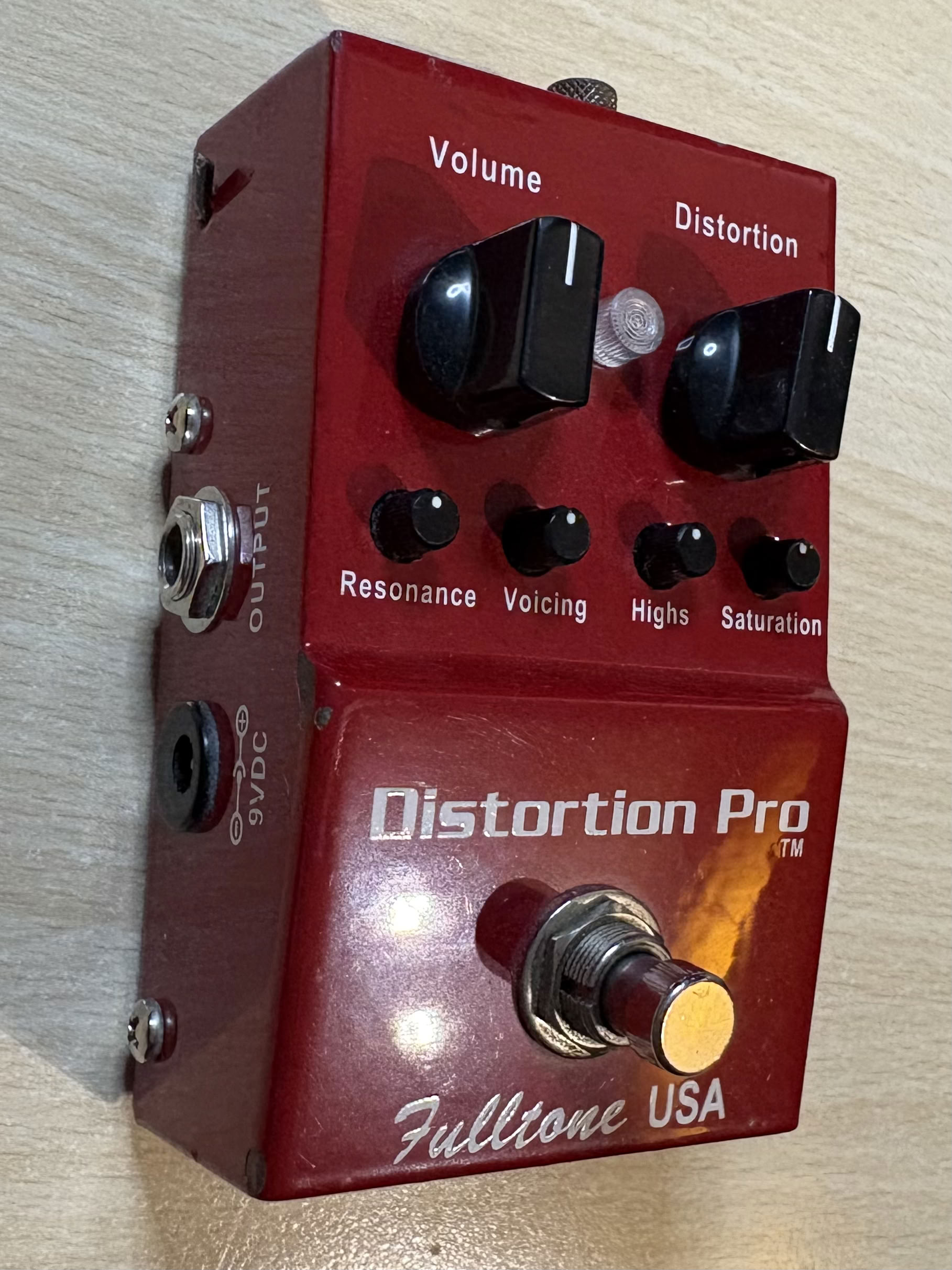 Pédale de guitare Fulltone Distortion Pro - vendue pour cause double emploi
