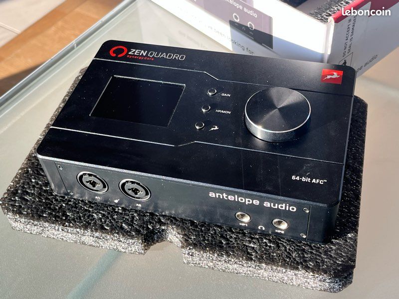 Vends carte son  Antelope Audio Zen Quadro Synergy Core